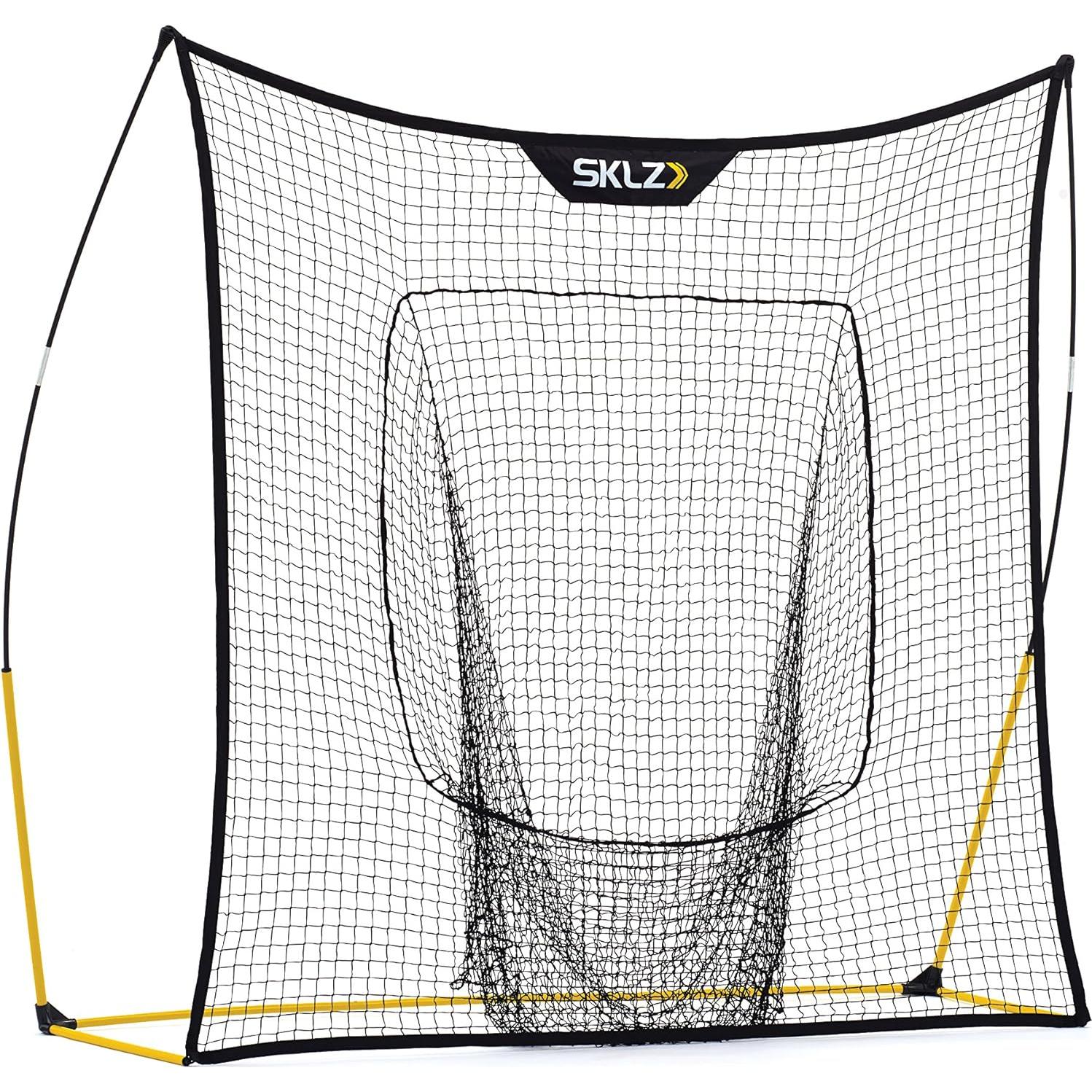 Kit de Entrenamiento SKLZ: Máquina de Lanzamiento Suave y Red