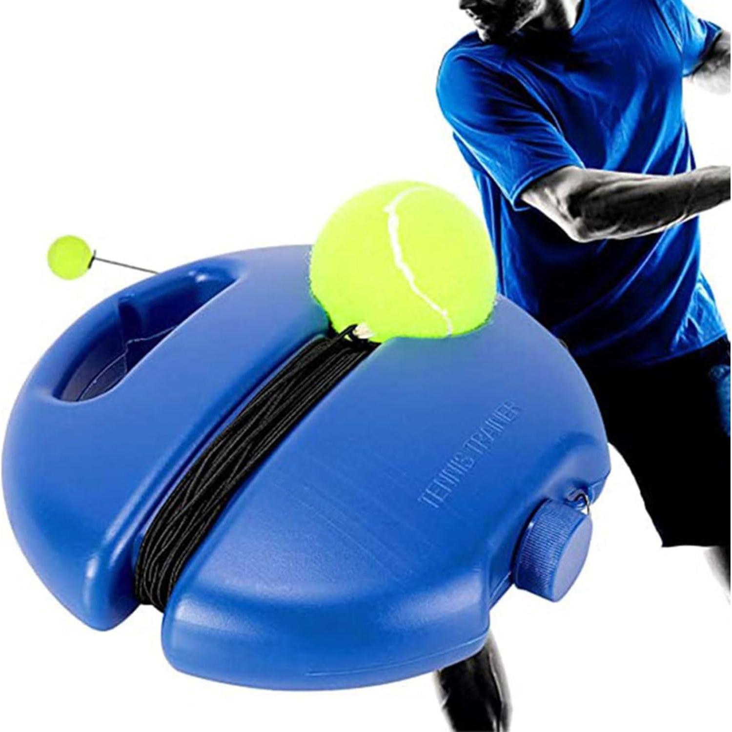 Entrenador de Tenis Portátil Montesy - Pelotas Rebotadoras Azul