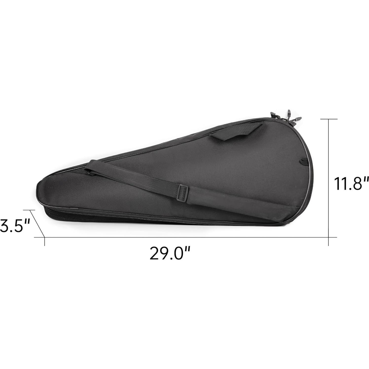 Funda Acolchada para 2 Raquetas de Tenis Silfrae Negra