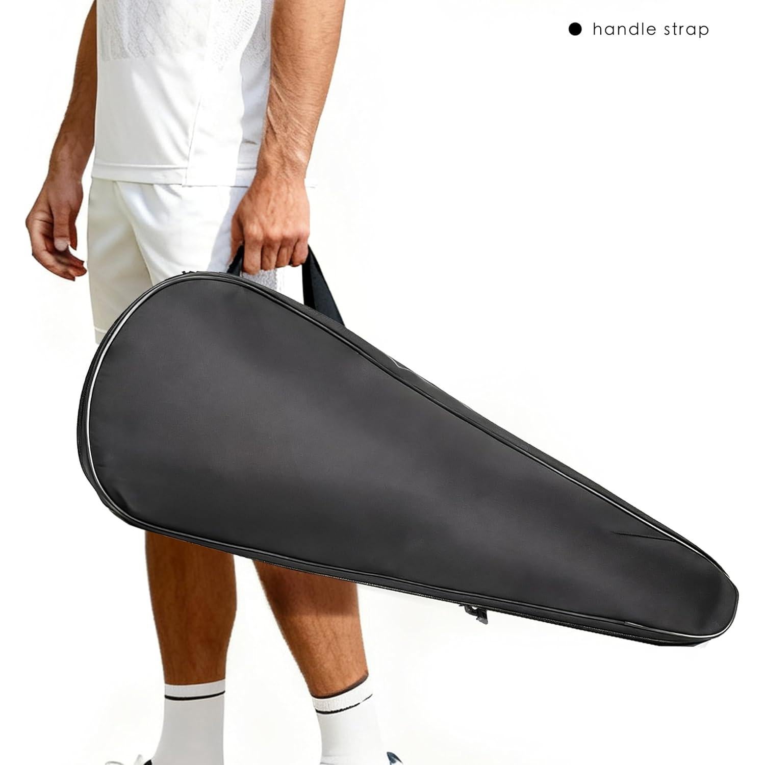 Funda Acolchada para 2 Raquetas de Tenis Silfrae Negra