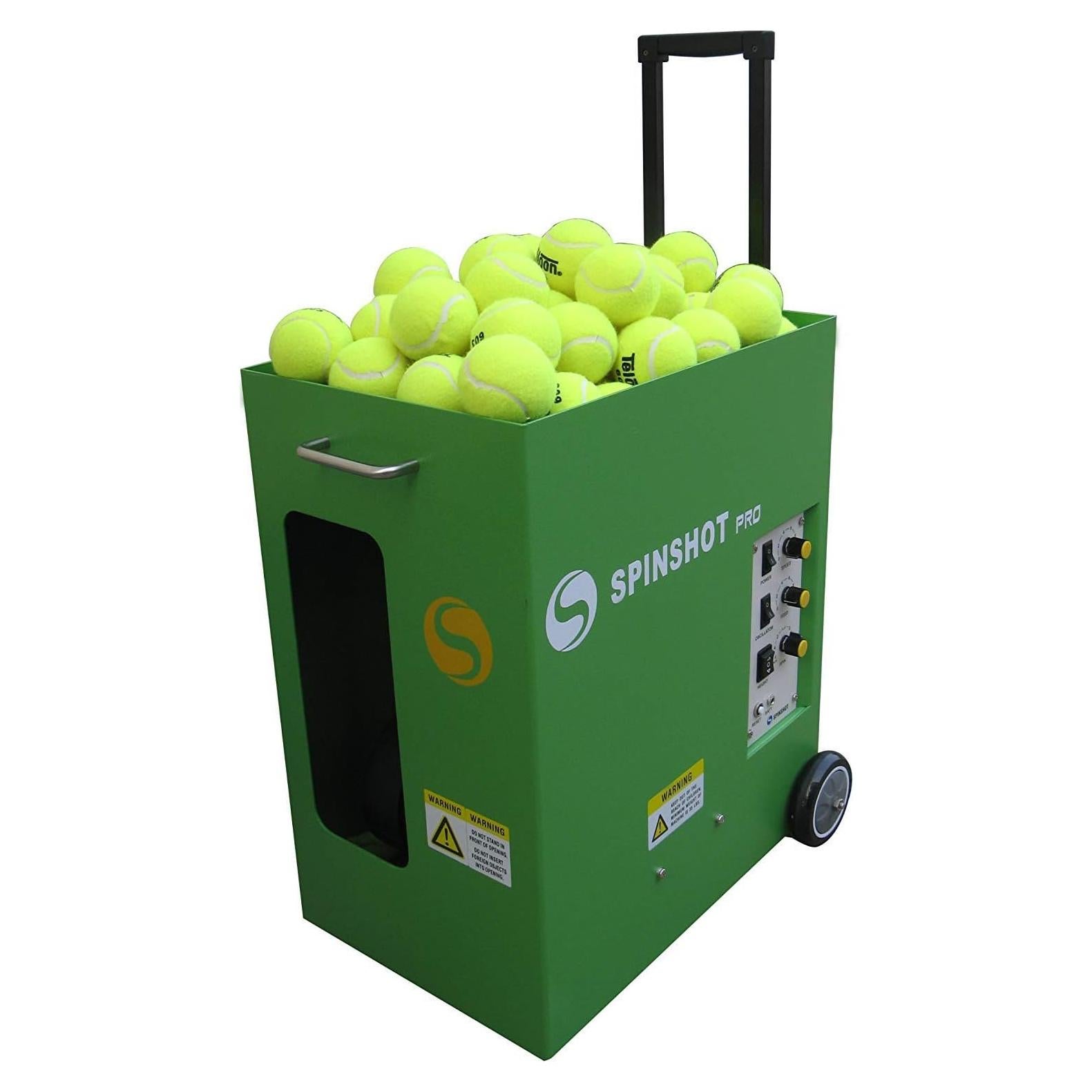 Máquina de Pelotas de Tenis Spinshot Pro 120 Pelotas Ajustable