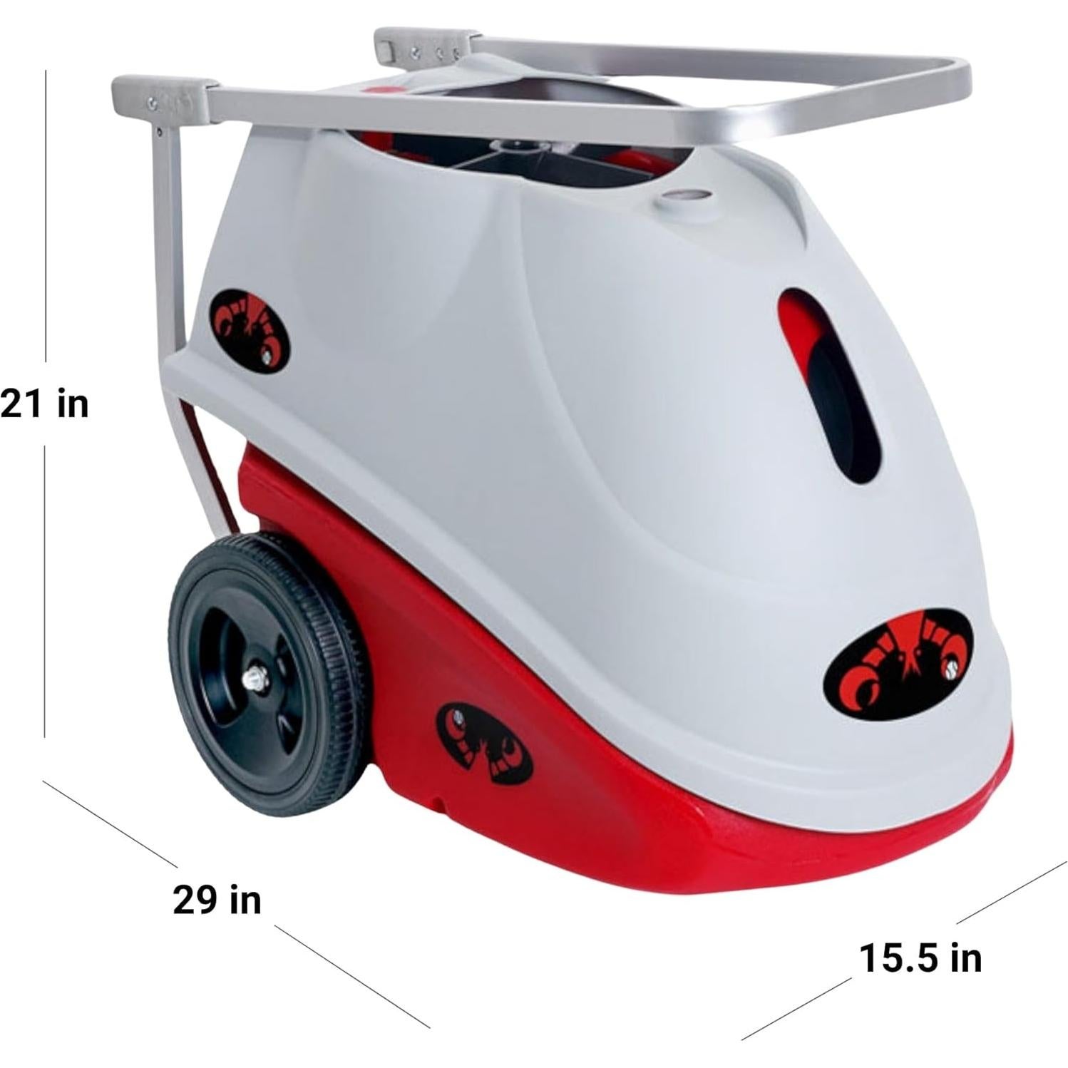 Lanzador de Pelotas de Tenis Lobster Sports Elite One - Portátil, Control de Spin, Velocidad Ajustable hasta 128.7 KMH