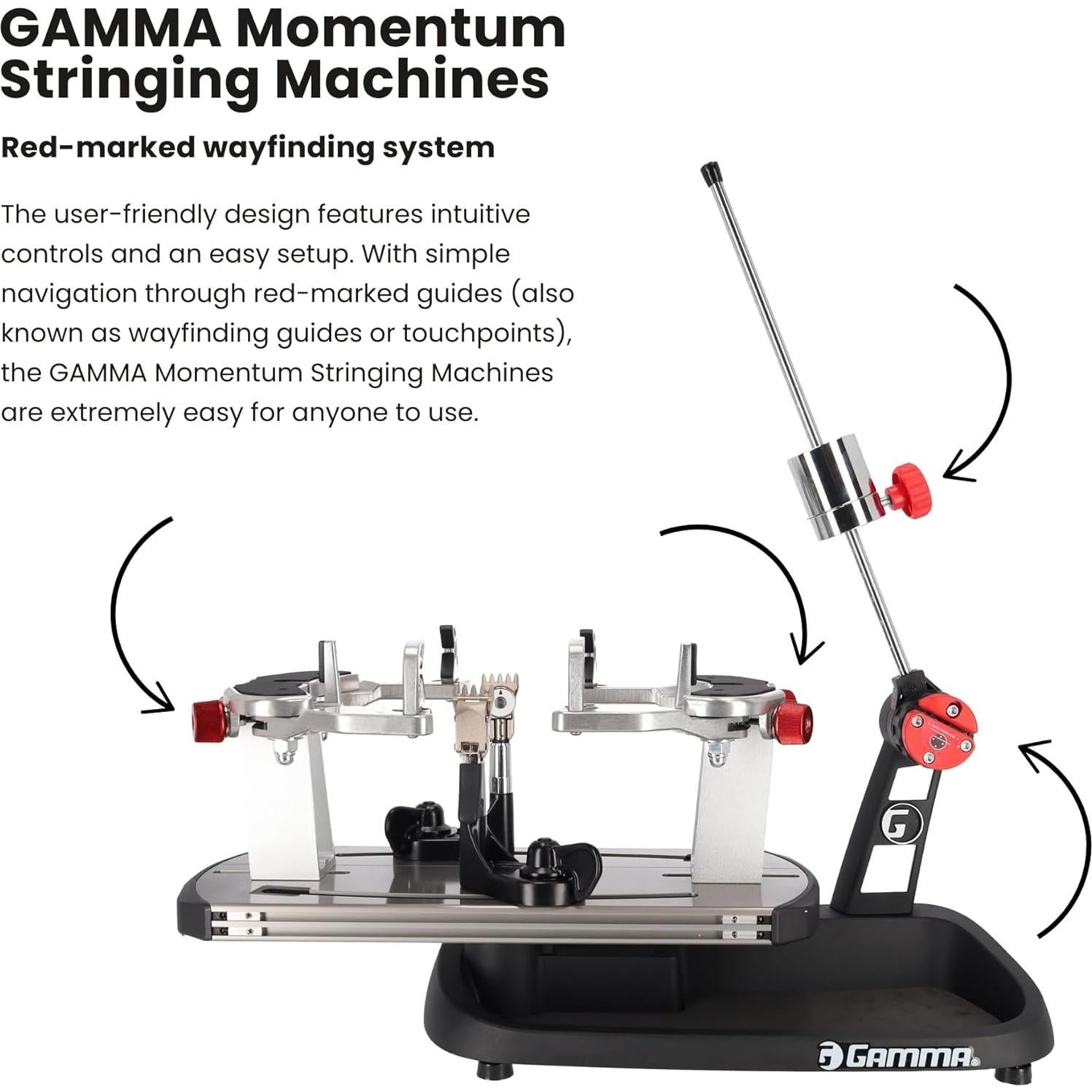 Máquina de Enhebrado GAMMA Momentum Drop Weight 2 - Profesional