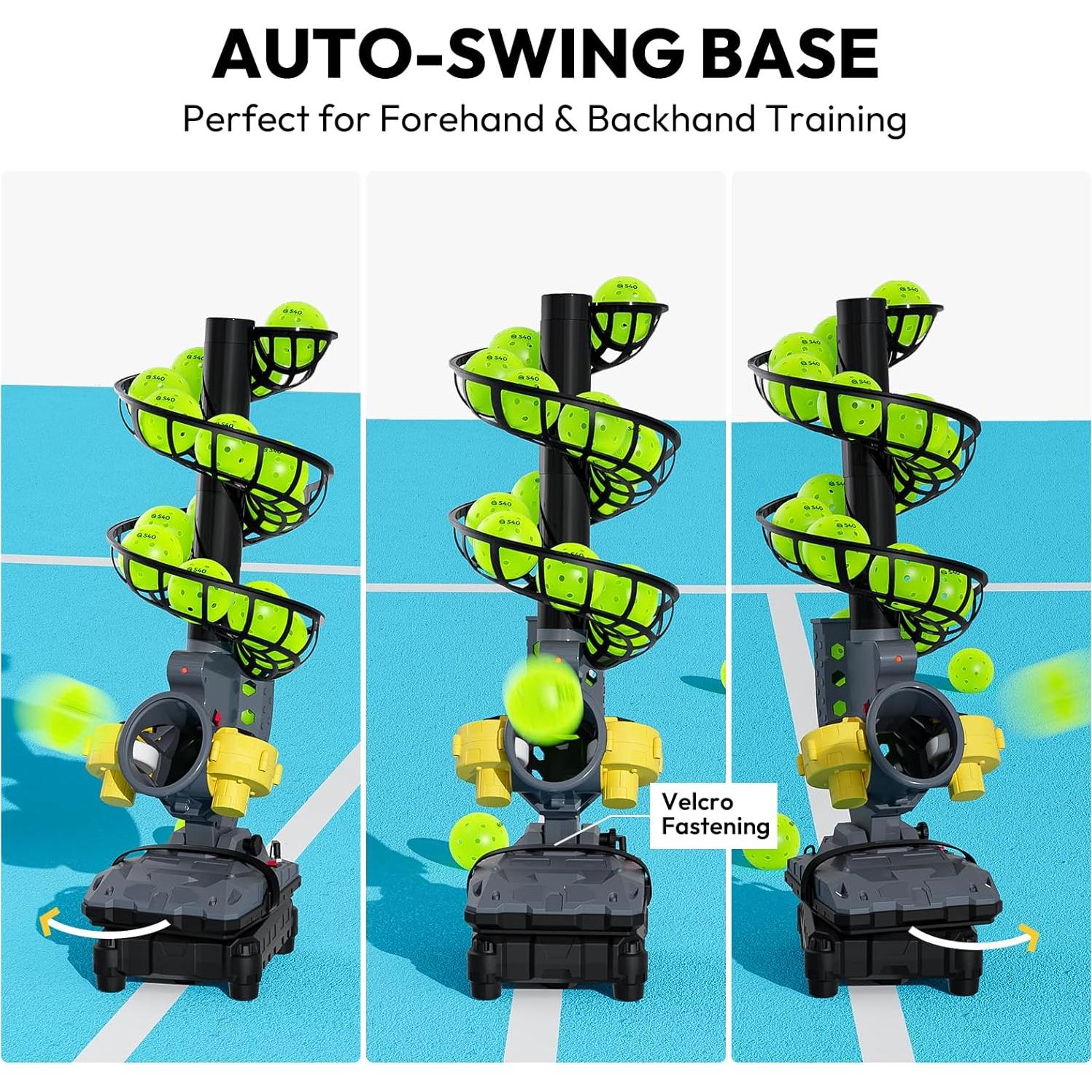 Lanzador Automático de Pickleball A11N SPORTS S13 - Ajustable