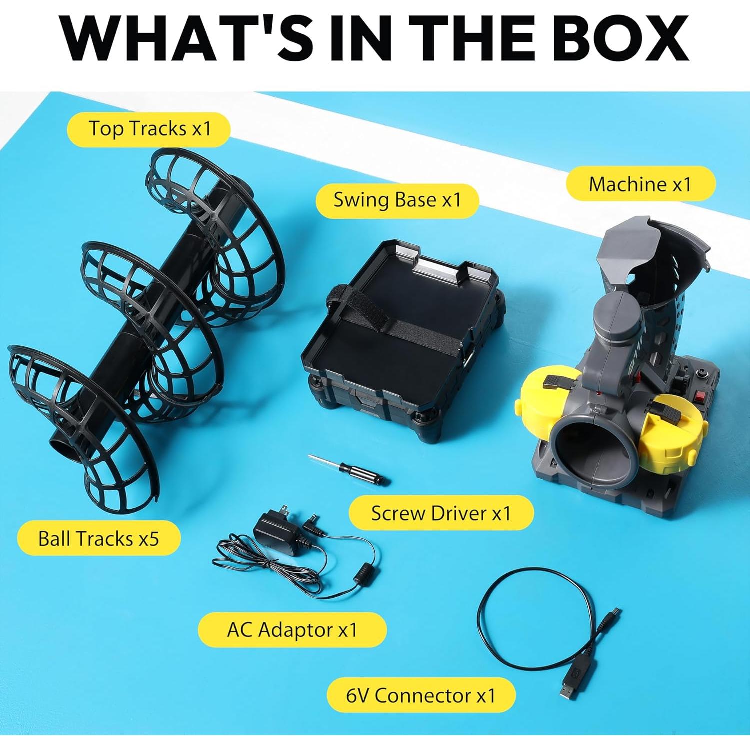 Lanzador Automático de Pickleball A11N SPORTS S13 - Ajustable