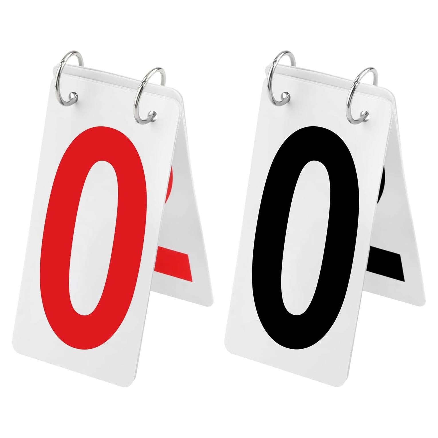 Marcador de Puntuación GOGO 2 Juegos PVC 6.4x12.7cm Doble Cara