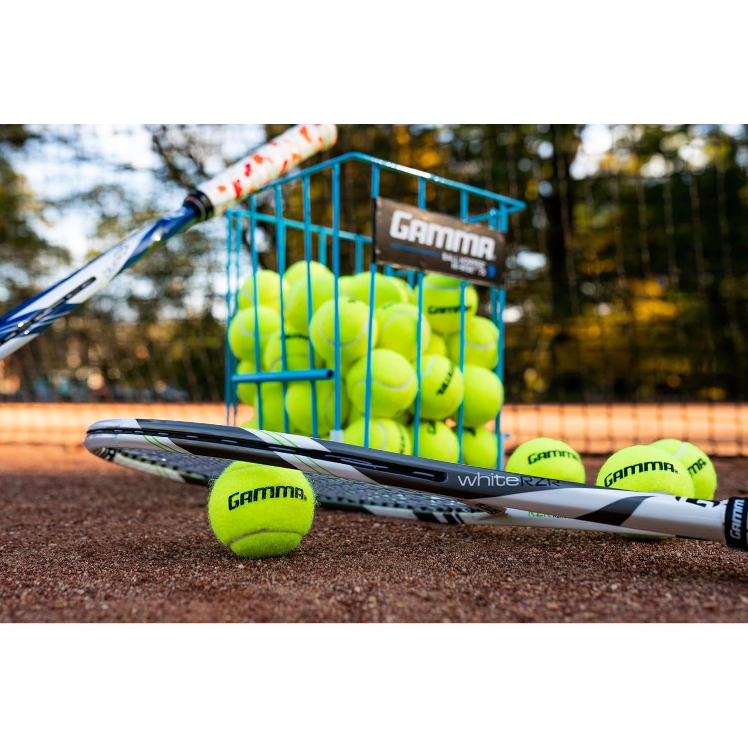 Bolas de Tenis Sin Presión GAMMA - Caja de 75 Unidades Amarillo