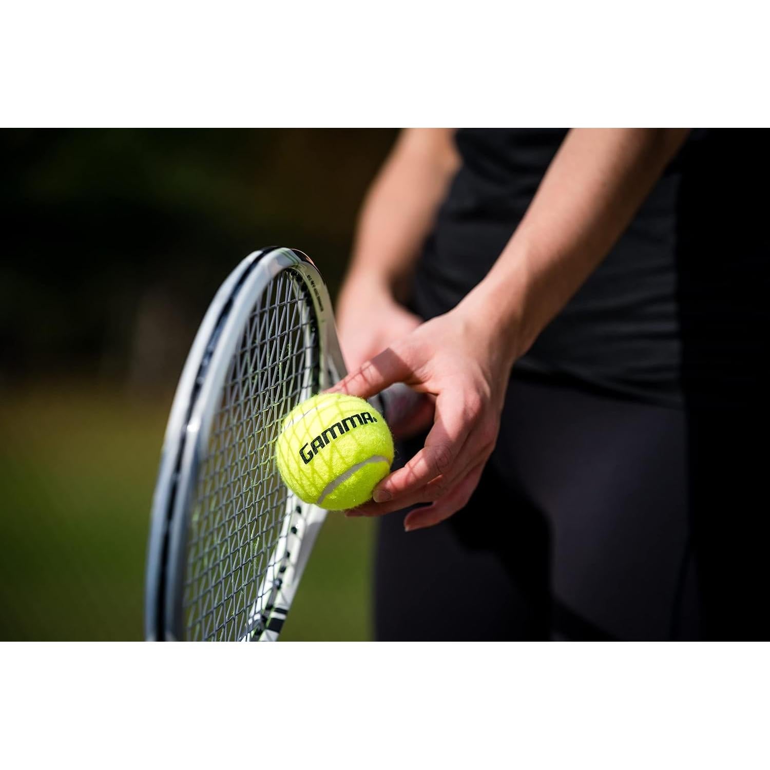 Bolas de Tenis Sin Presión GAMMA - Caja de 75 Unidades Amarillo