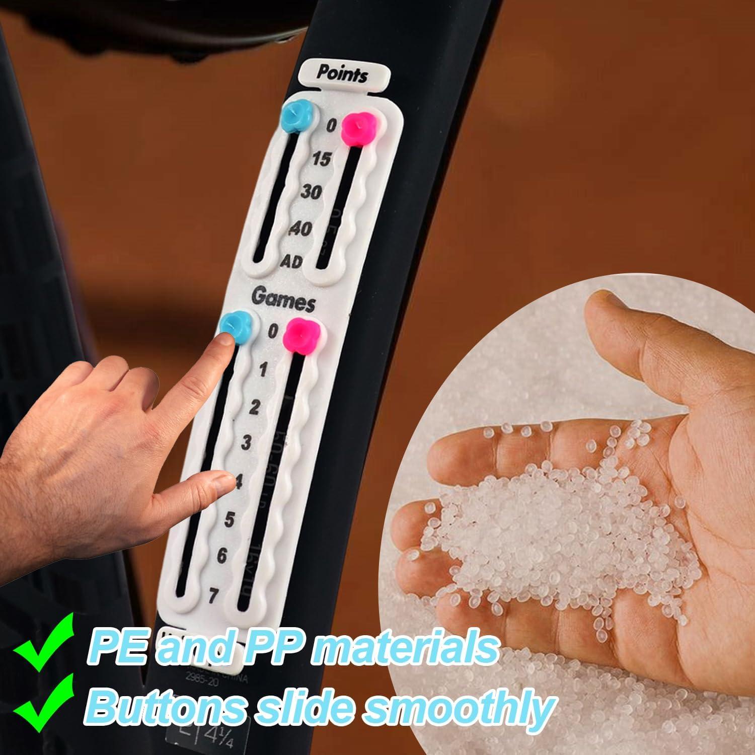 Contador de Puntuaciones de Tenis Uniharpa - Tablero Blanco 2P