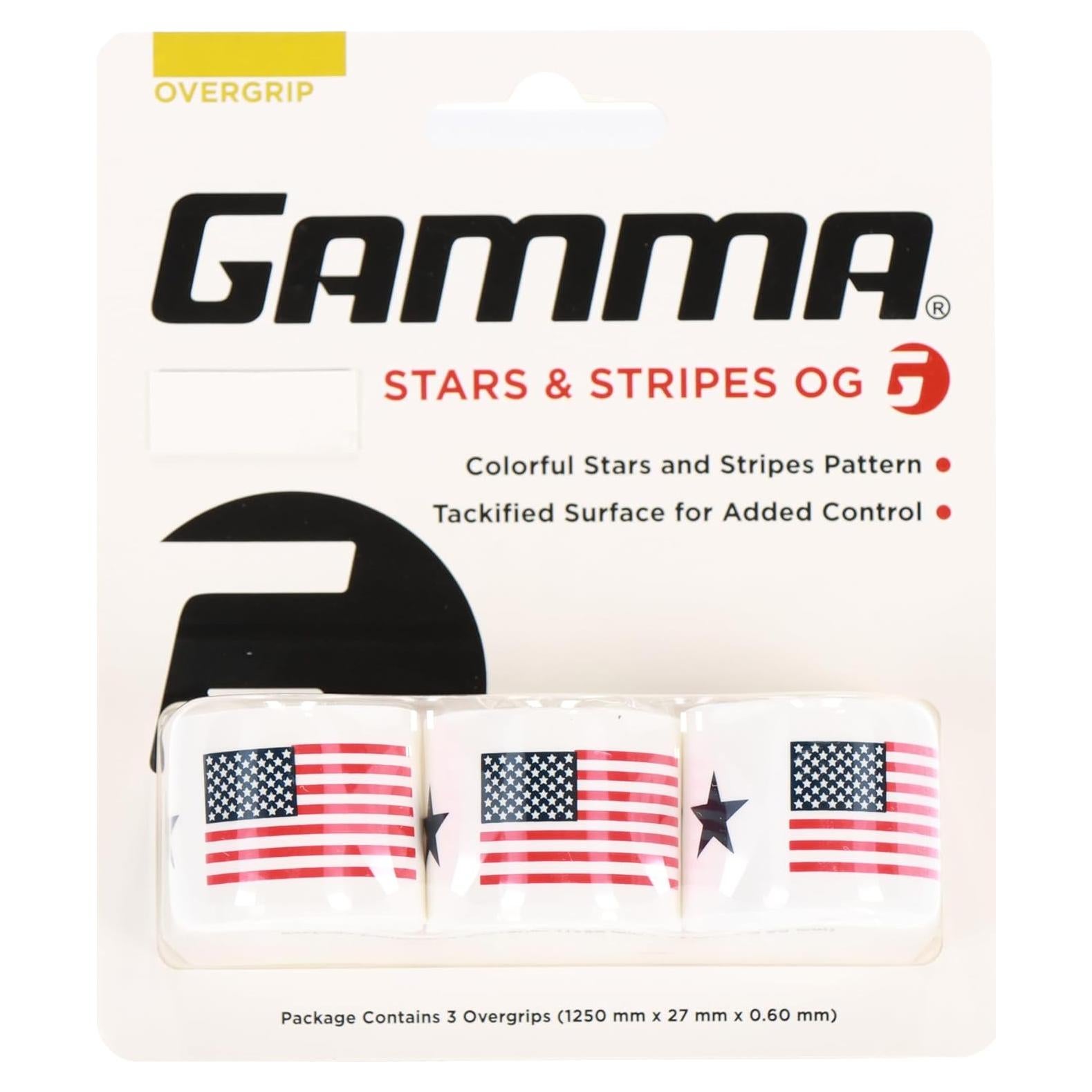 Overgrip de Tenis GAMMA Fashion Grip Multicolor 3 Unidades