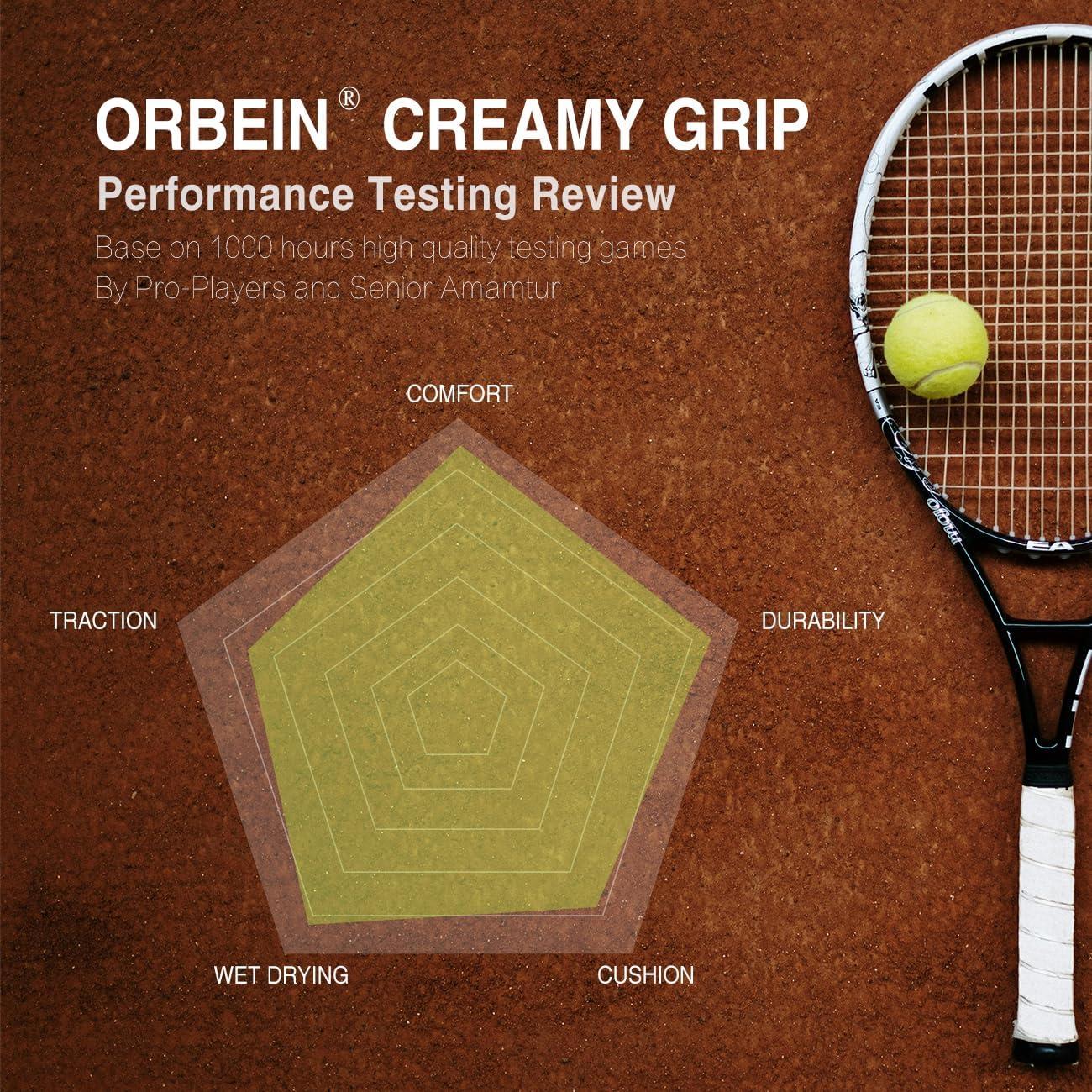 Cinta de Agarre de Tenis ORBEIN Griptape 10 Piezas Multicolor
