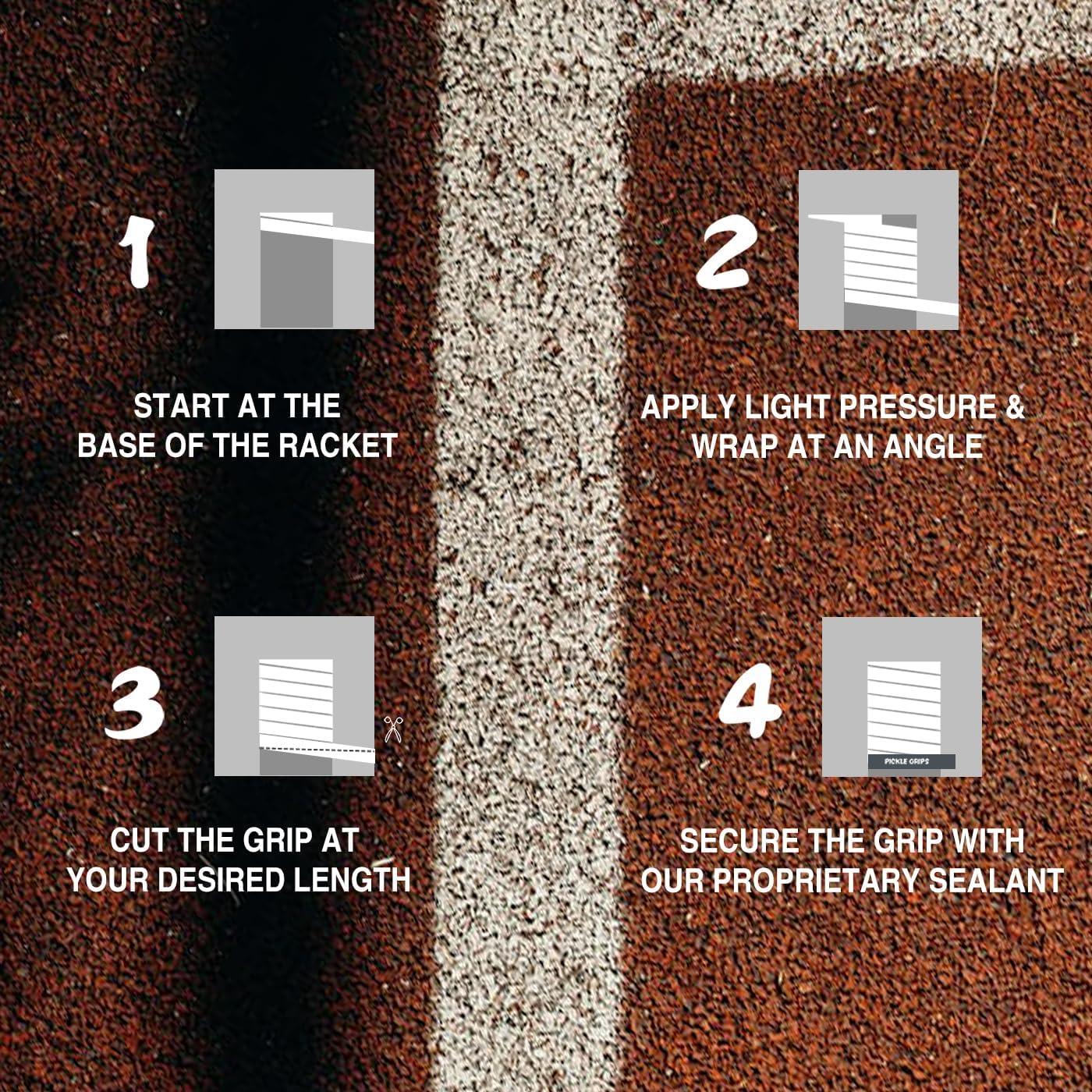 Cinta de Agarre de Tenis ORBEIN Griptape 10 Piezas Multicolor