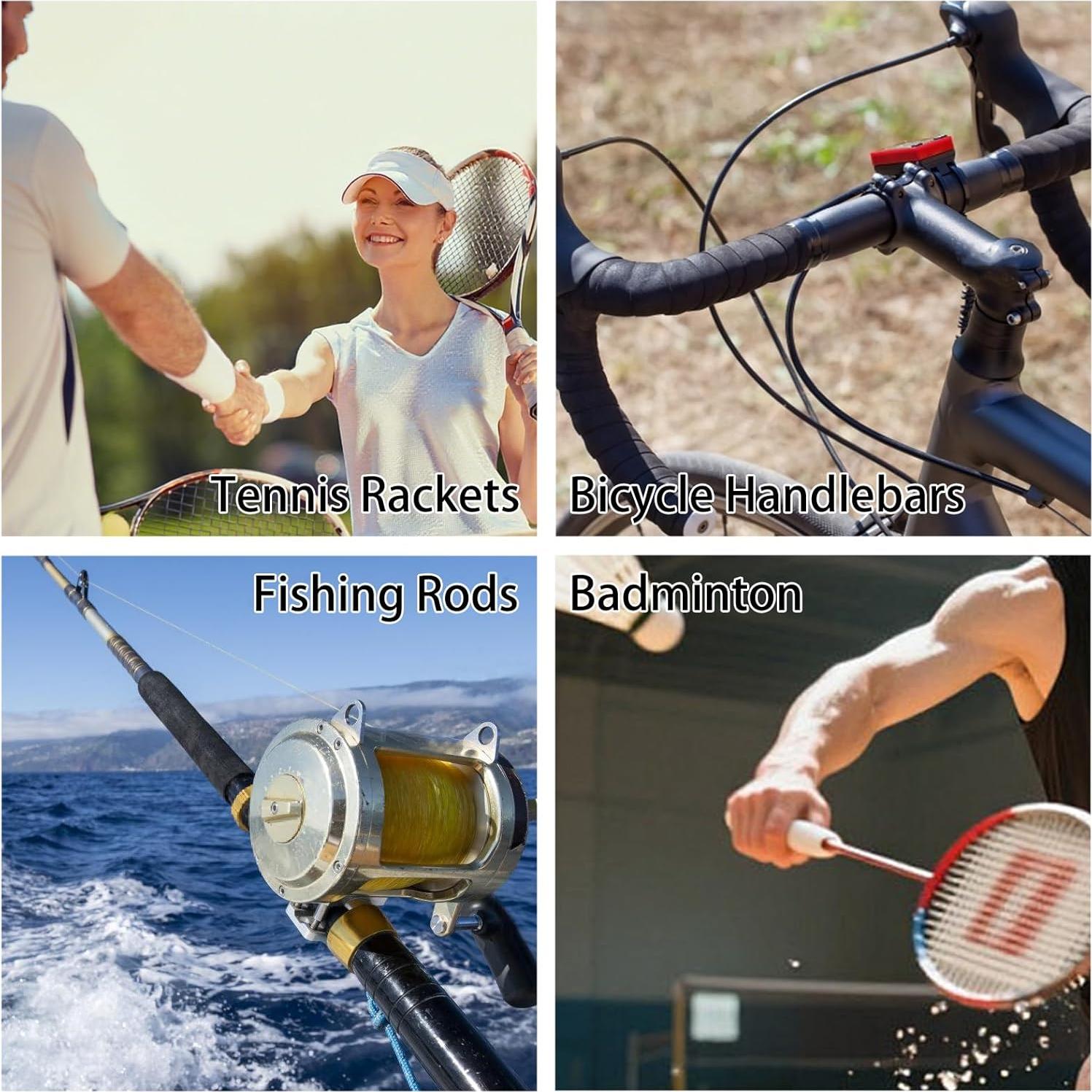 Paquete de 10 Cintas Empuñadura Tenis FT FINGER TIP Multicolor