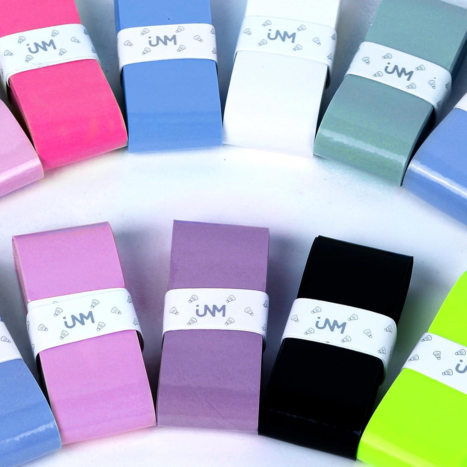 Paquete de 10 Cintas Empuñadura Tenis FT FINGER TIP Multicolor