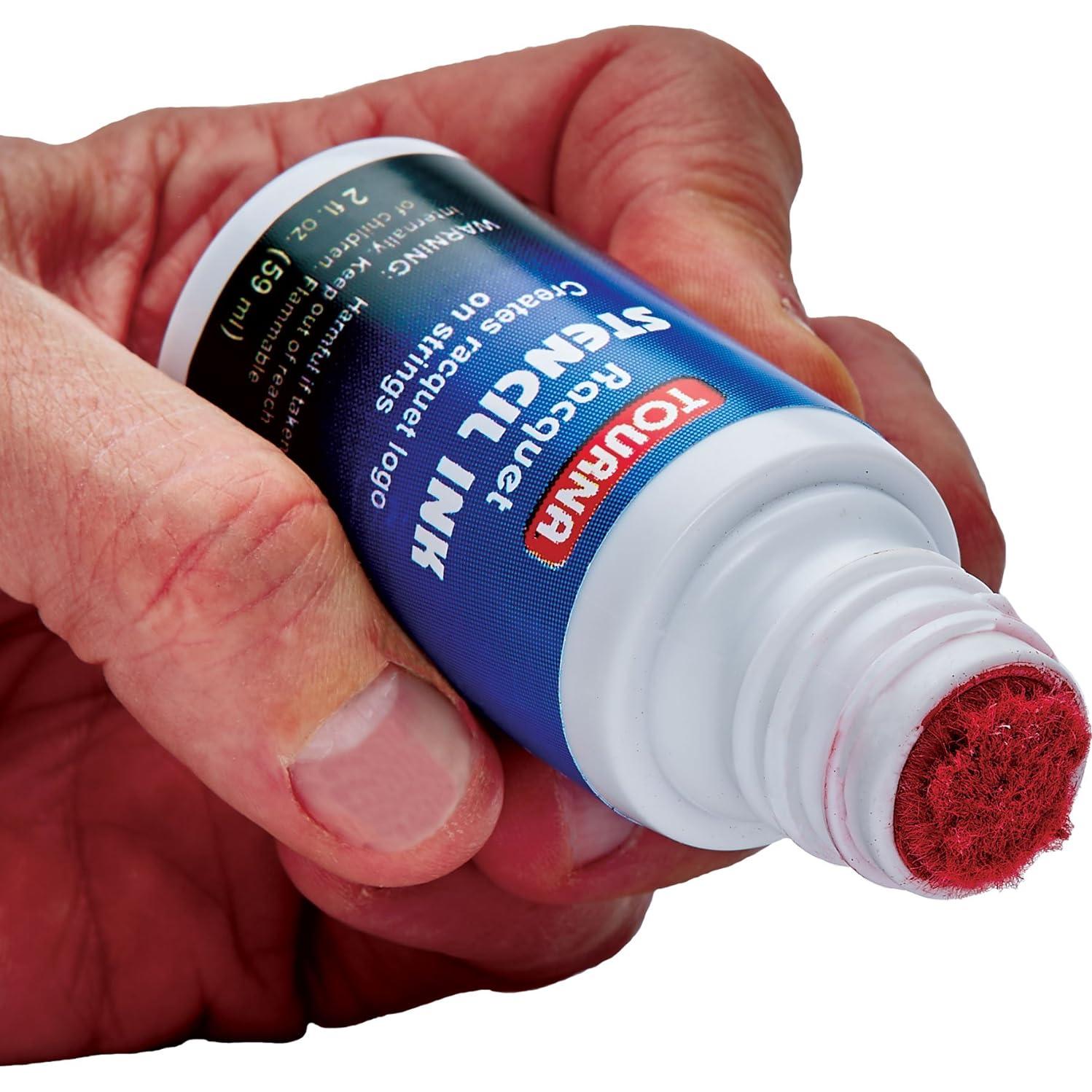 Tinta para Plantillas de Raqueta Tourna Azul 45g con Aplicador