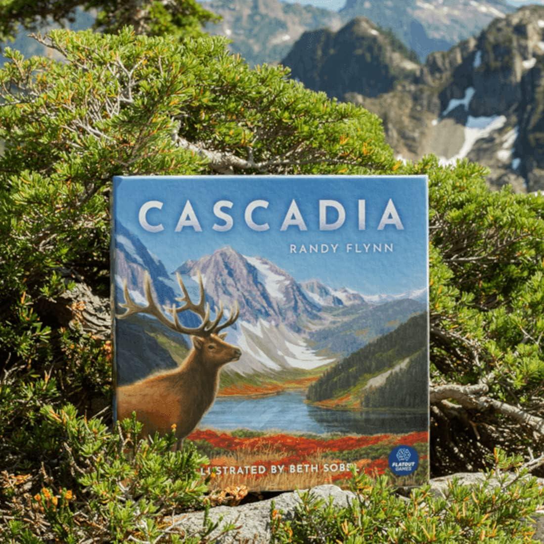 Cascadia - Juego de mesa AEG | Estrategia familiar 1-4 jugadores