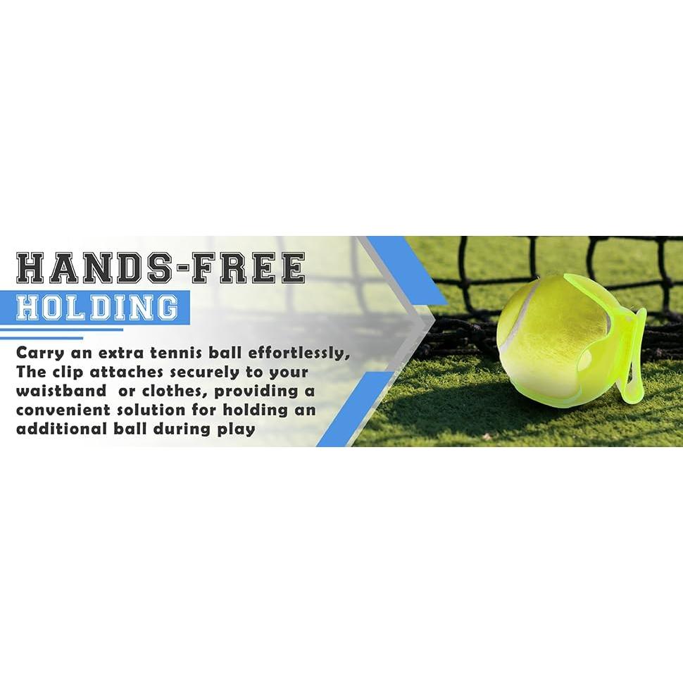 Clip de Pelota de Tenis Pro Impact TCLIPS - Soporte Ligero