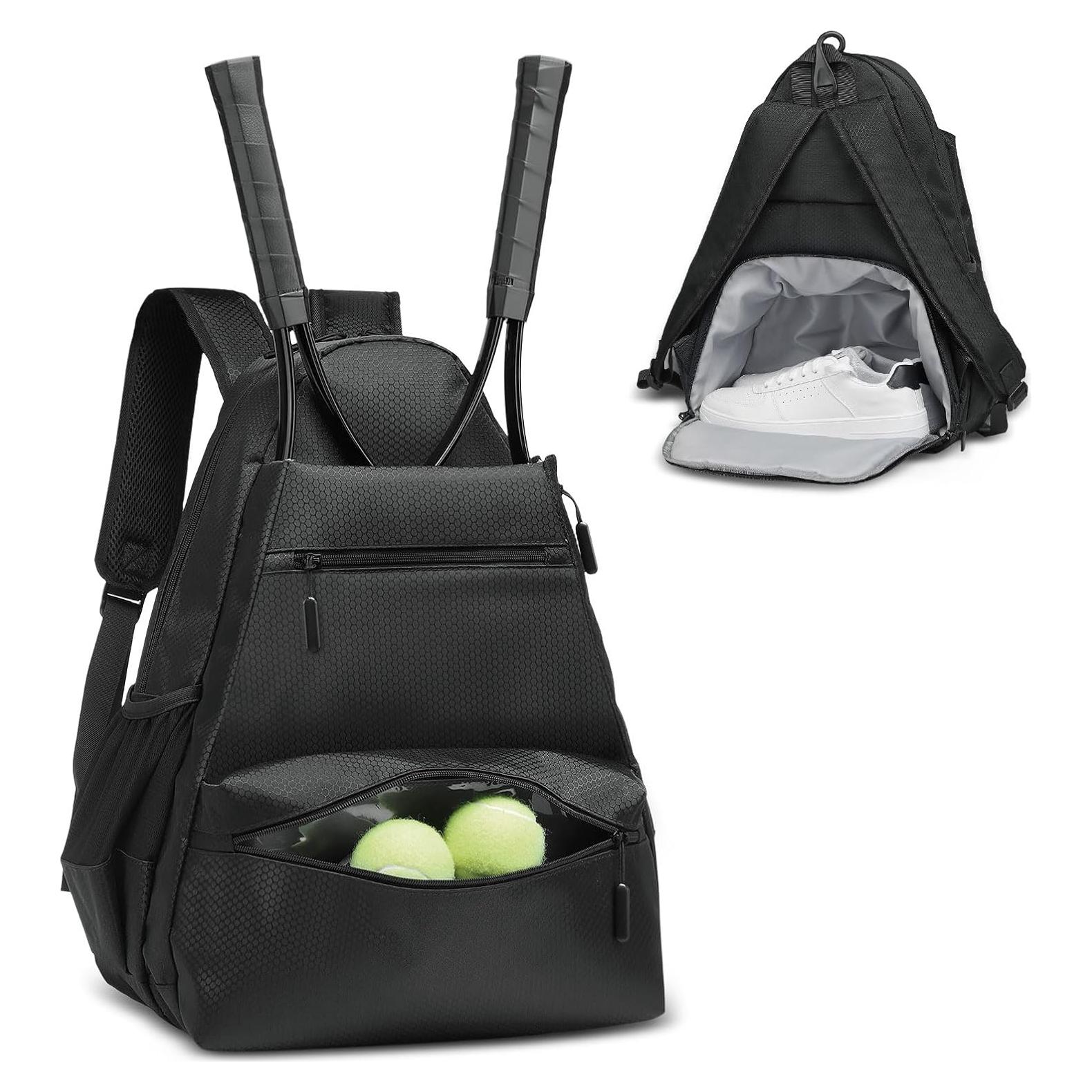 Mochila de Tenis SUIKIHUM Impermeable con Compartimento para Zapatos