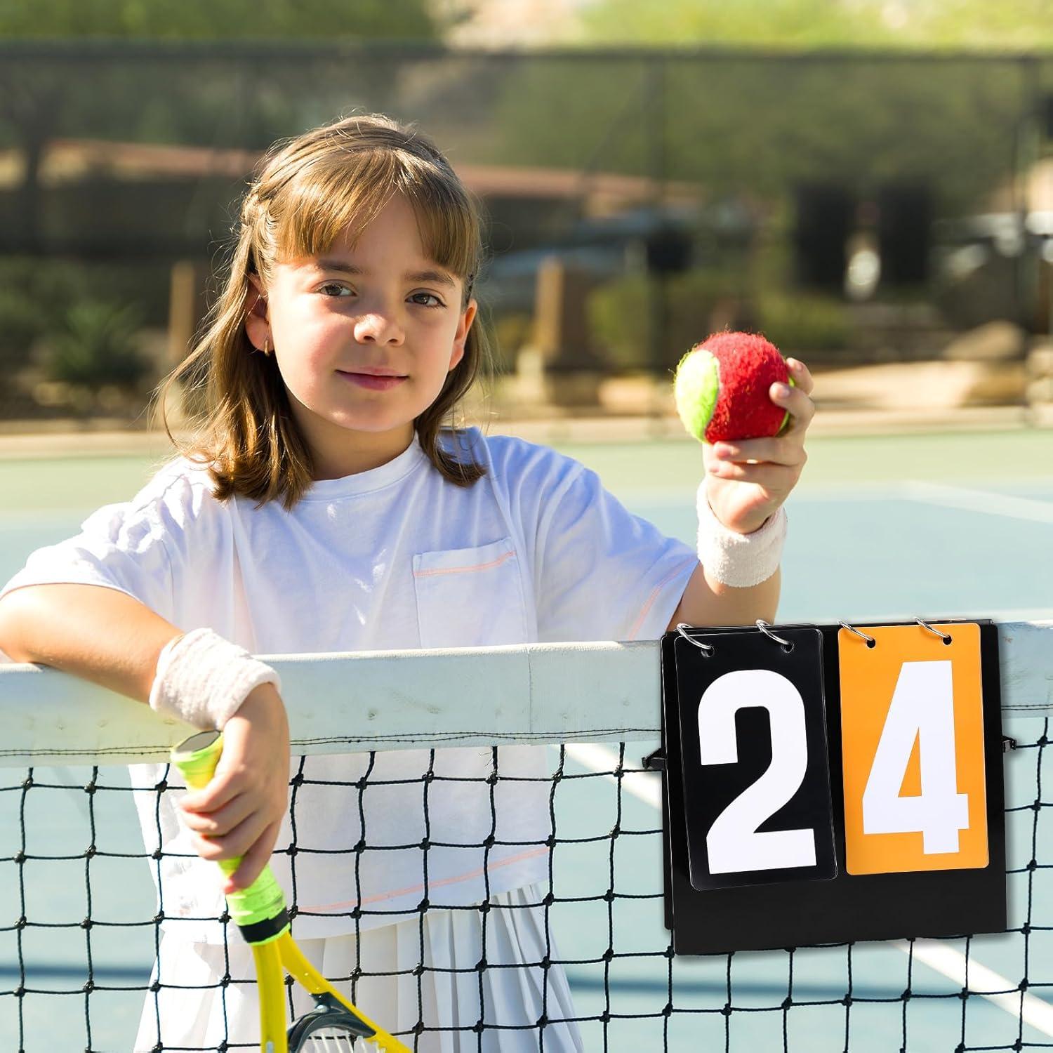 Marcador de Puntuación Portátil Hiboom 2 Dígitos PVC para Deportes
