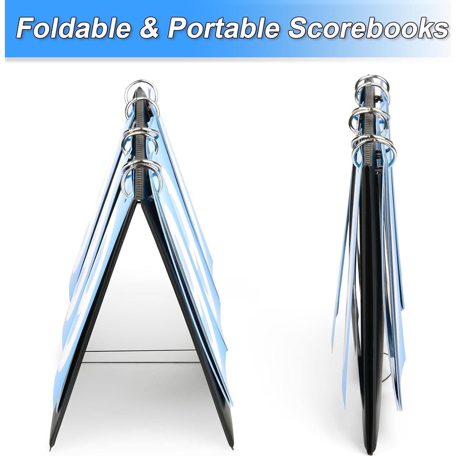 Tabla de Puntuación Deportiva Cosmos 3 Dígitos Azul y Rojo