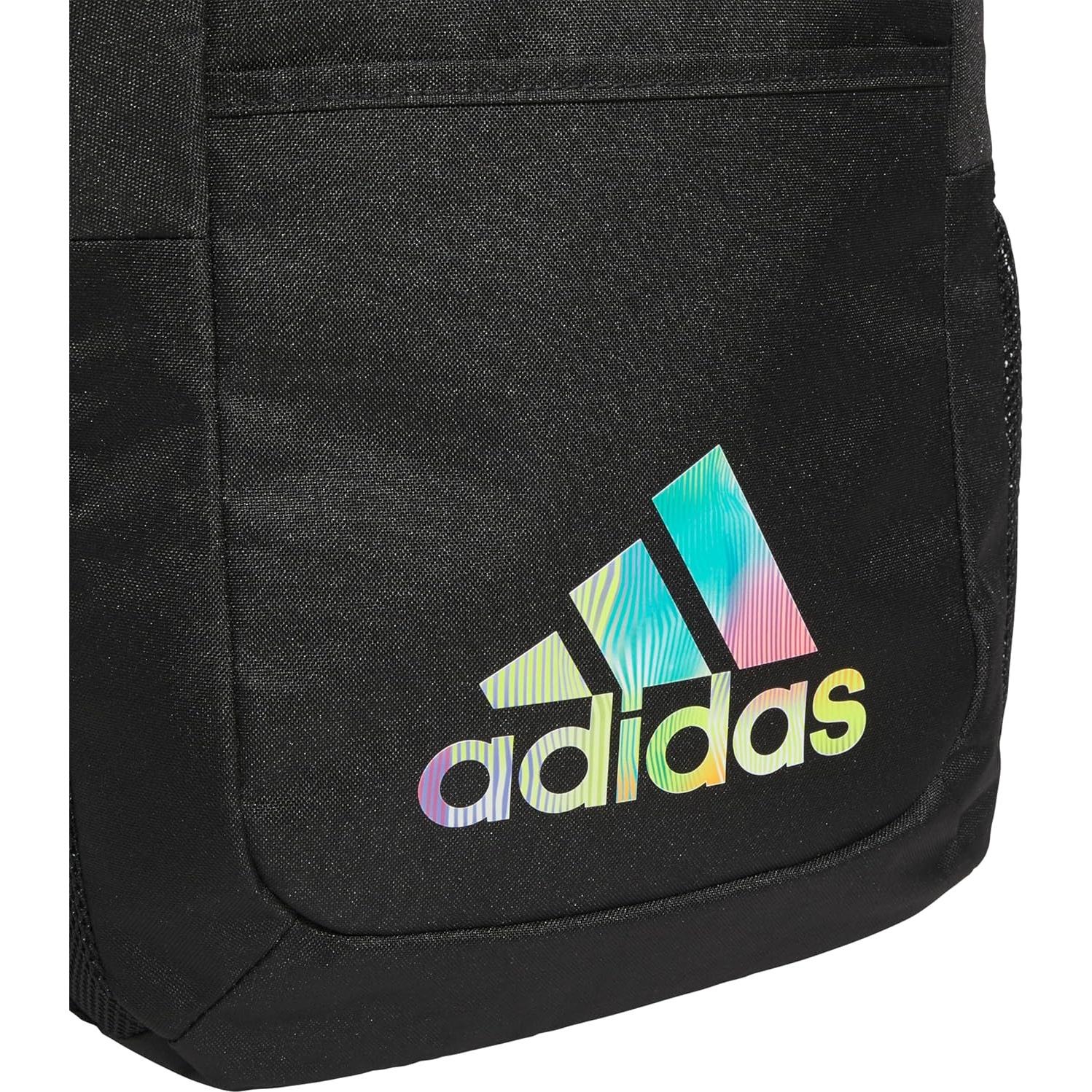 Mochila Unisex adidas para Laptop 20.9L Negra Verde Roja