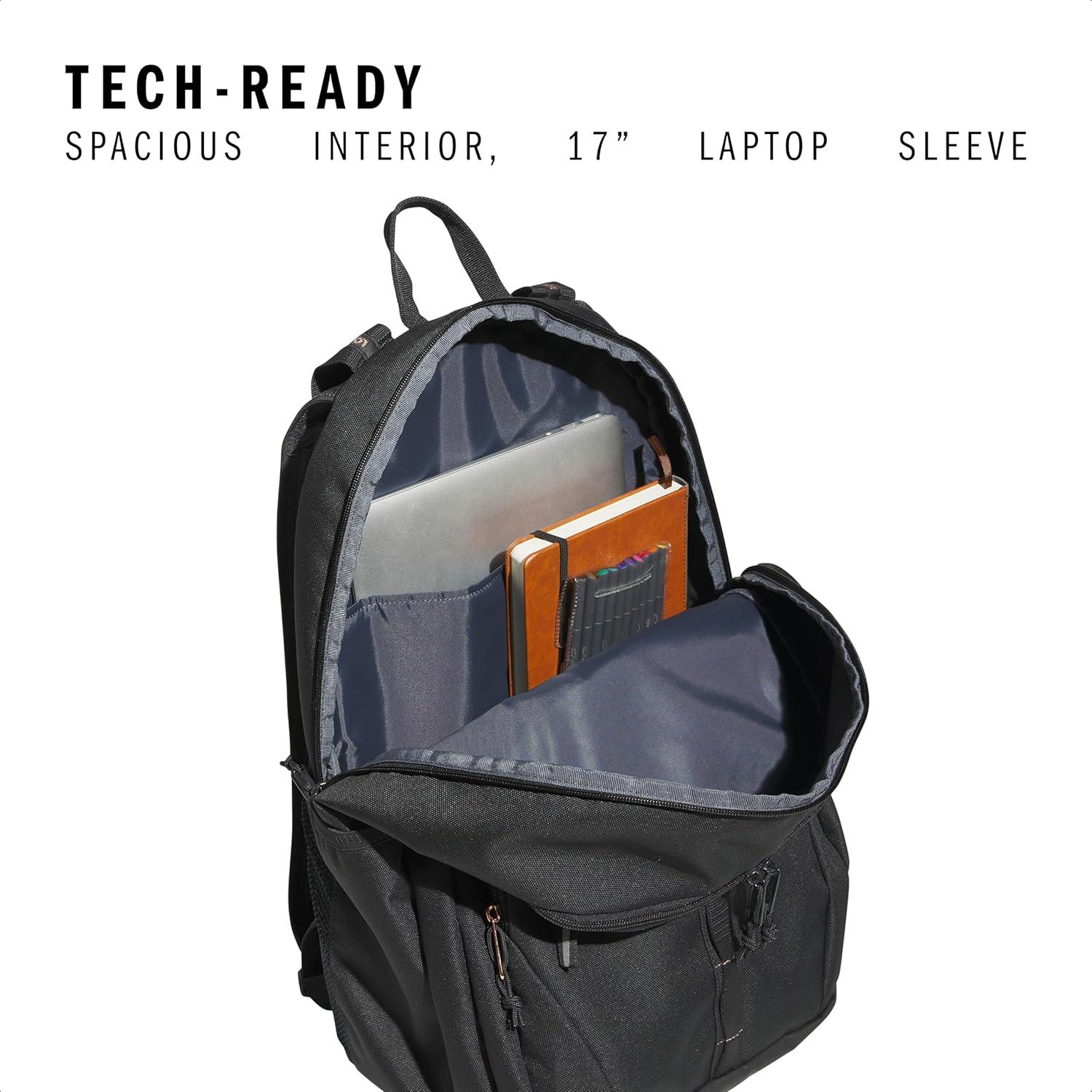 Mochila Adidas Prime Unisex para Laptop 43.18 cm Gris/Rosa