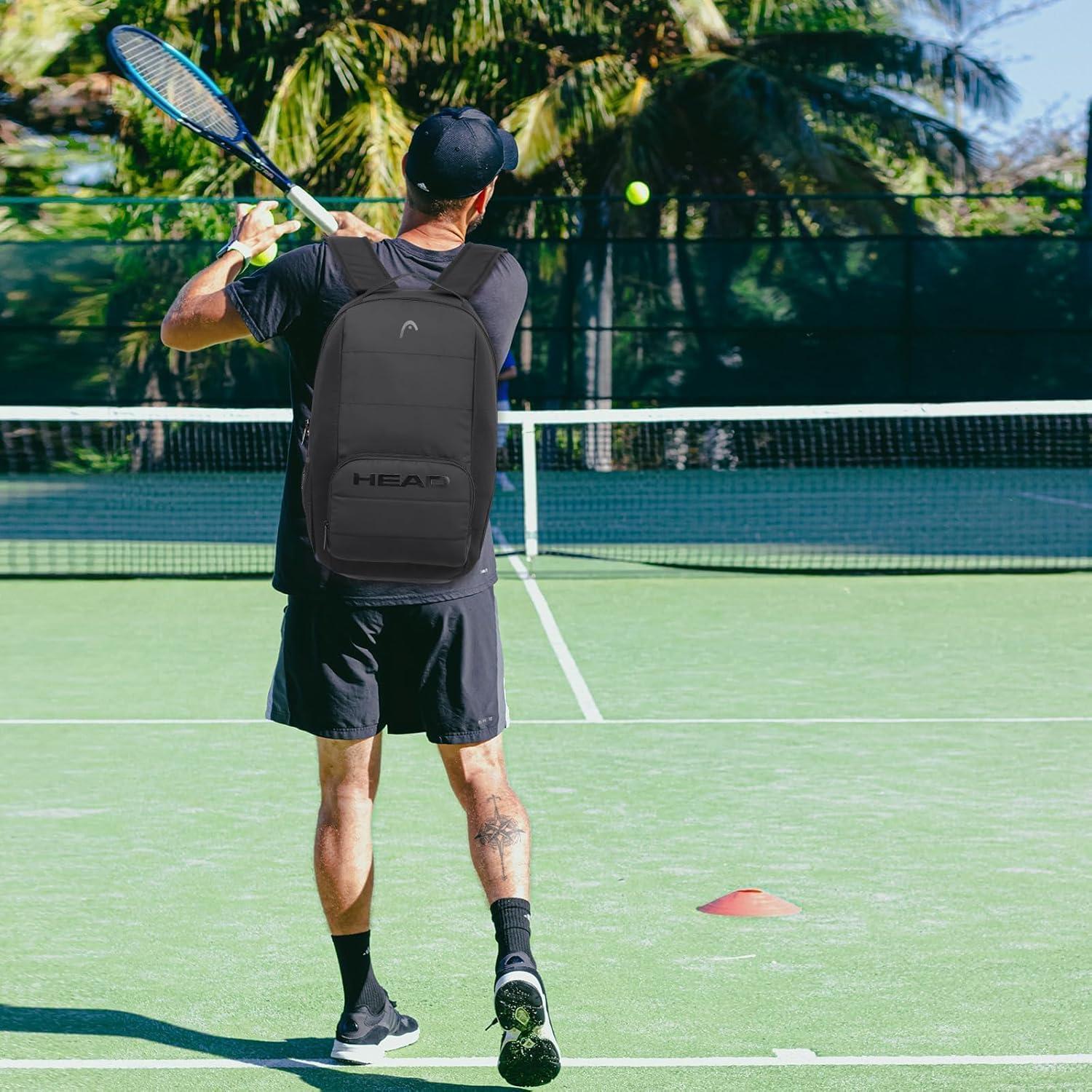 Mochila de Viaje Impermeable HEAD para Laptop 15.6" Negra