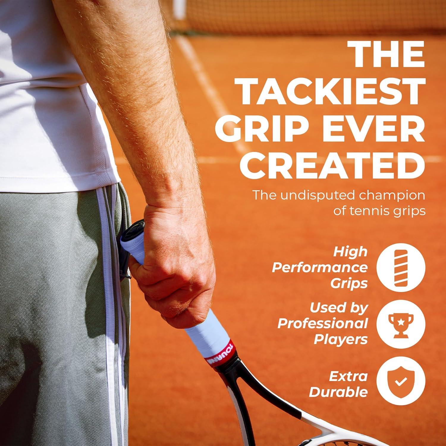 Agarre Extra Pegajoso Tourna Mega Tac 3-Pack - Azul