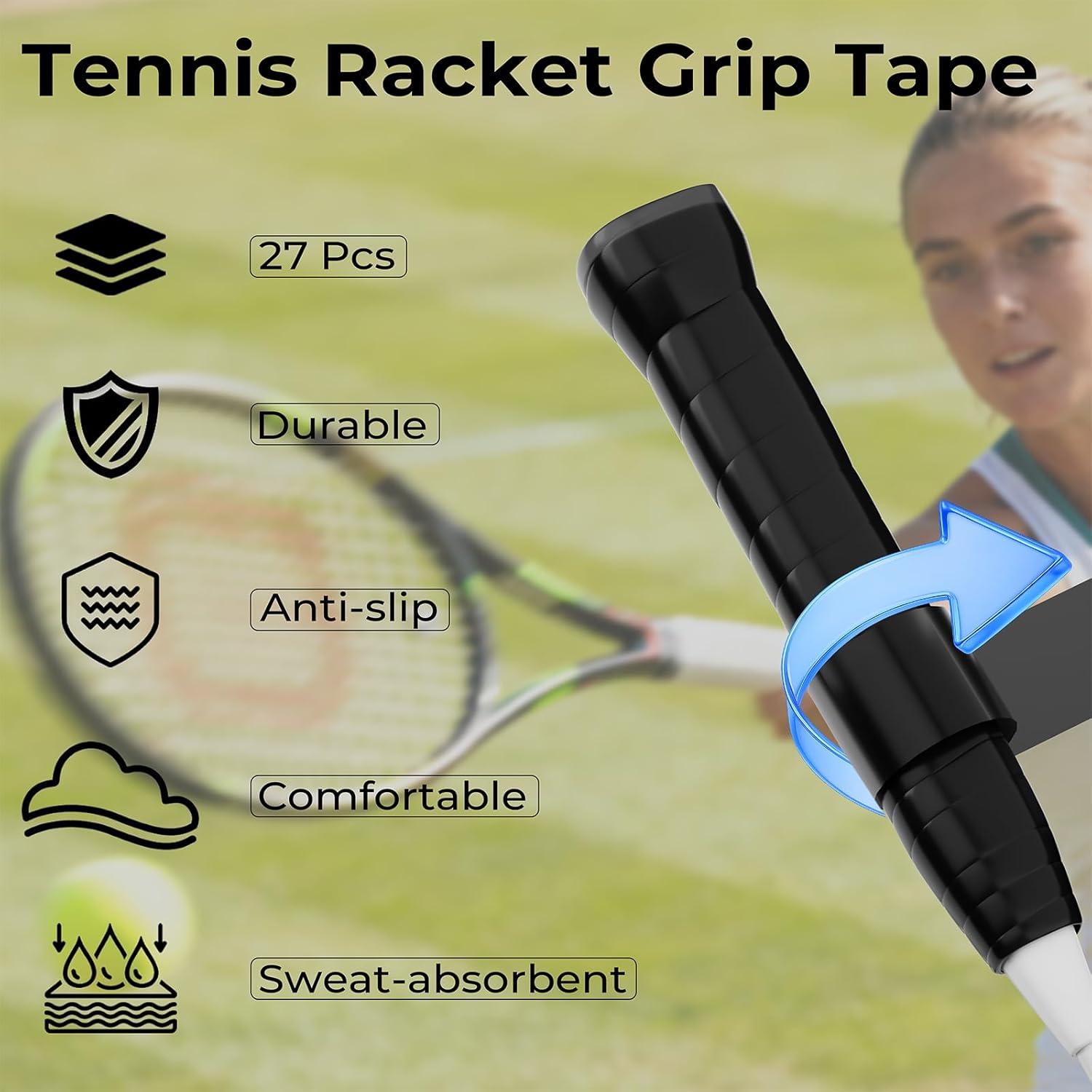 Paquete de 27 Cintas de Agarre Wintale para Raquetas