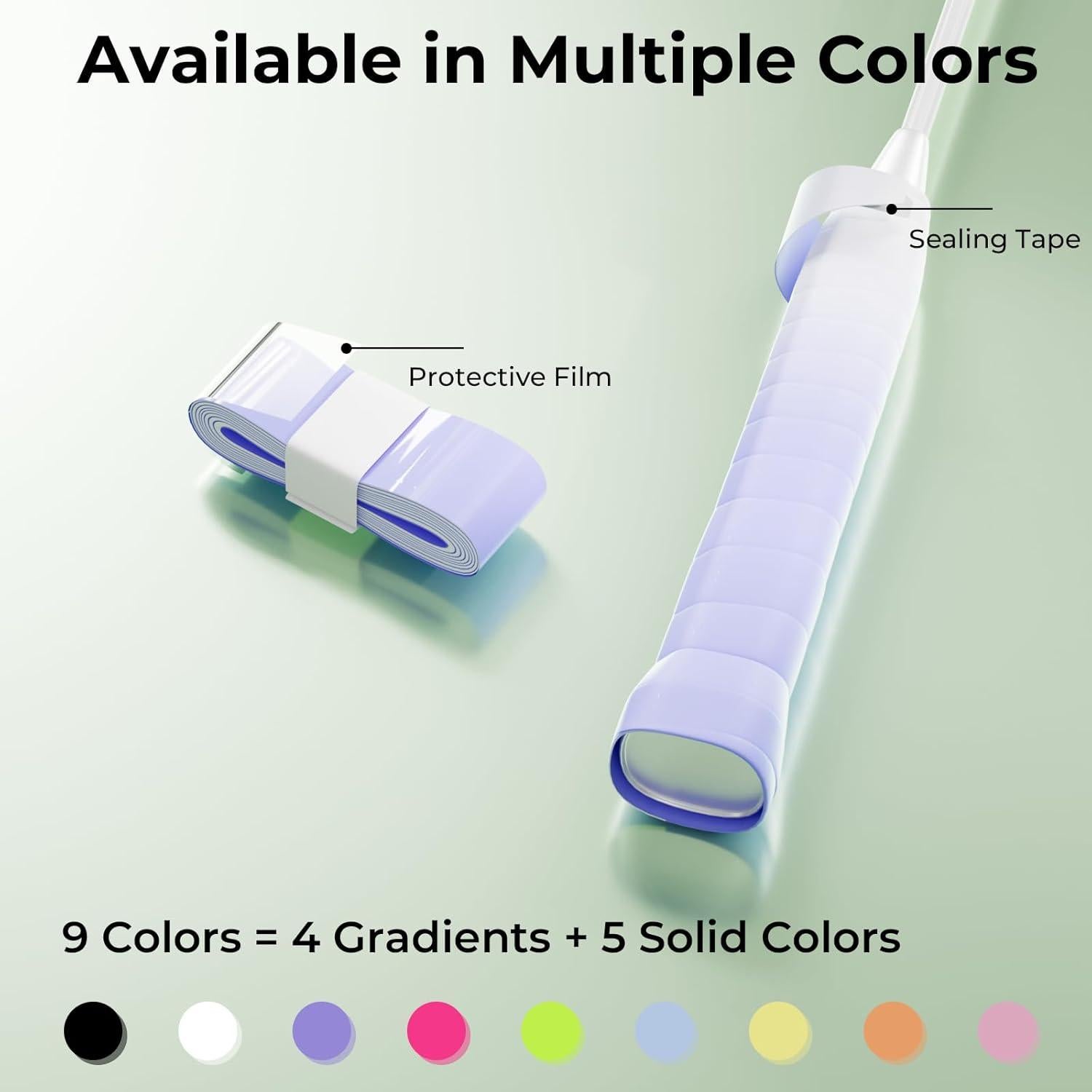 Paquete de 27 Cintas de Agarre Wintale para Raquetas