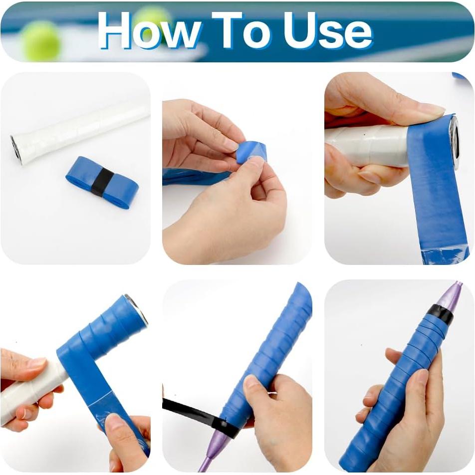 Cinta de Sobregrip Antideslizante VziareBe 110x2.5cm Azul