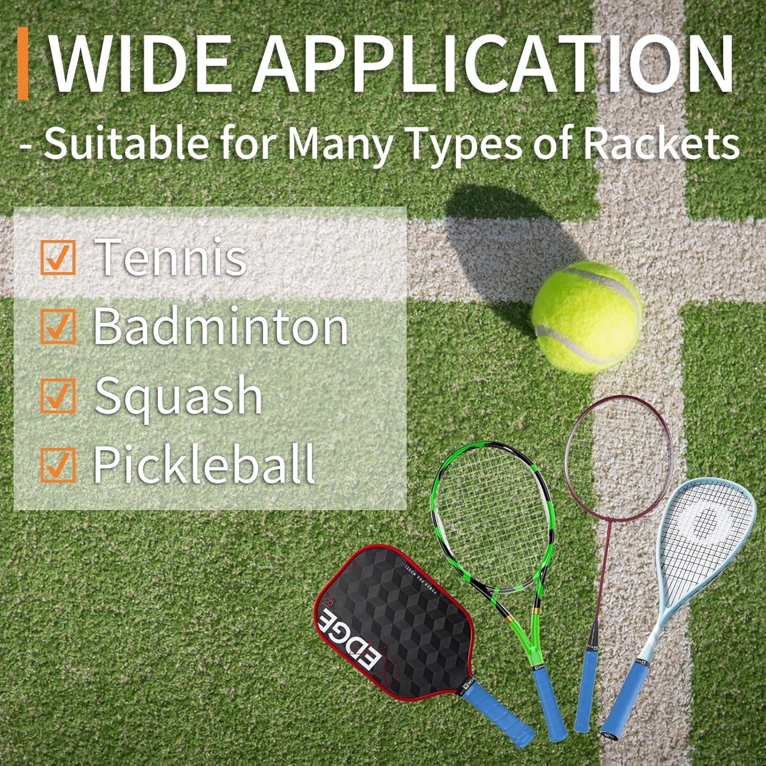 Cinta de Agarre Antideslizante COIDEA para Raqueta de Tenis - 6 Piezas