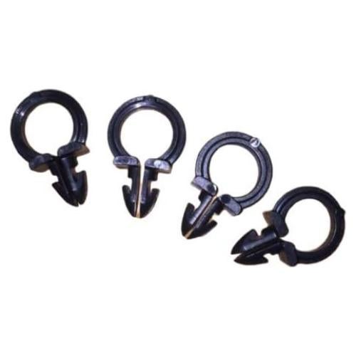 Sujetadores de Red Pevo Sports - Paquete de 100 - Metal Negro