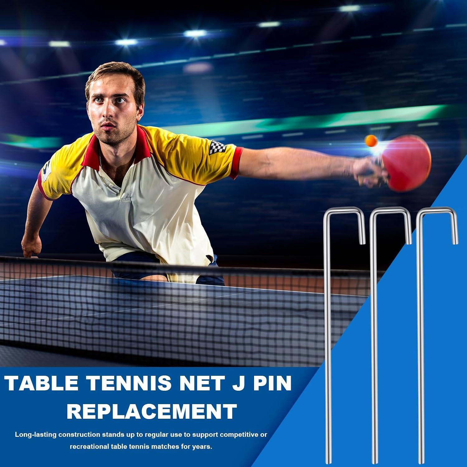 Reemplazo Clip J para Red de Tenis de Mesa Moxweyeni - 20 Pcs