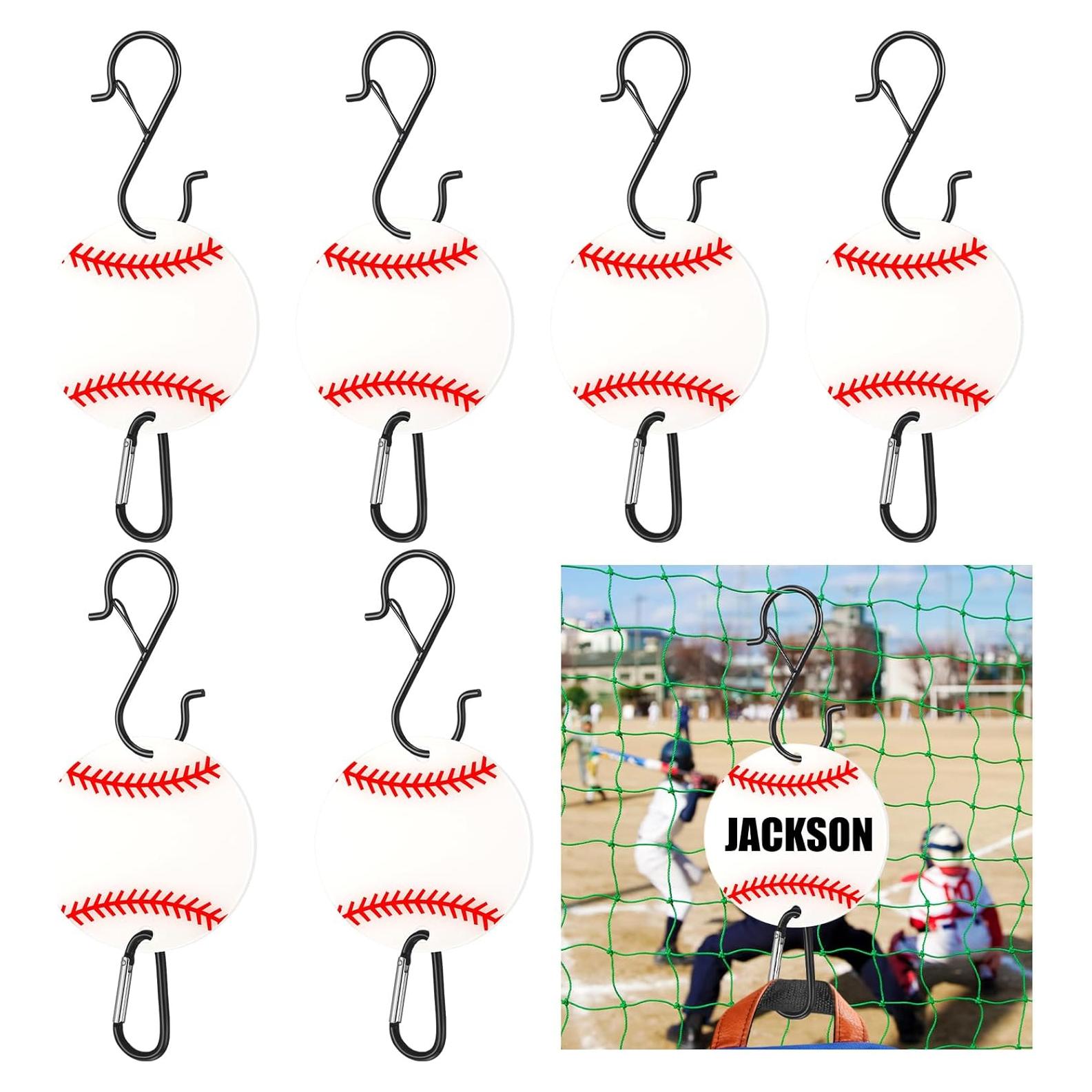 Gancho de Bolsa de Deportes CroBlissful 6 Pcs Acrílico Metal