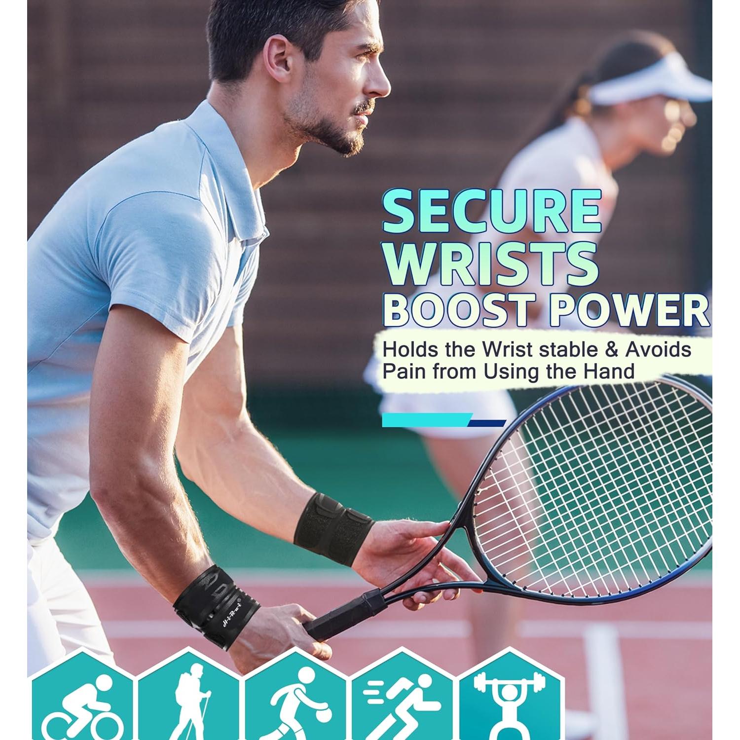 Faja de Muñeca HiRui Ajustable para Soporte y Alivio del Dolor