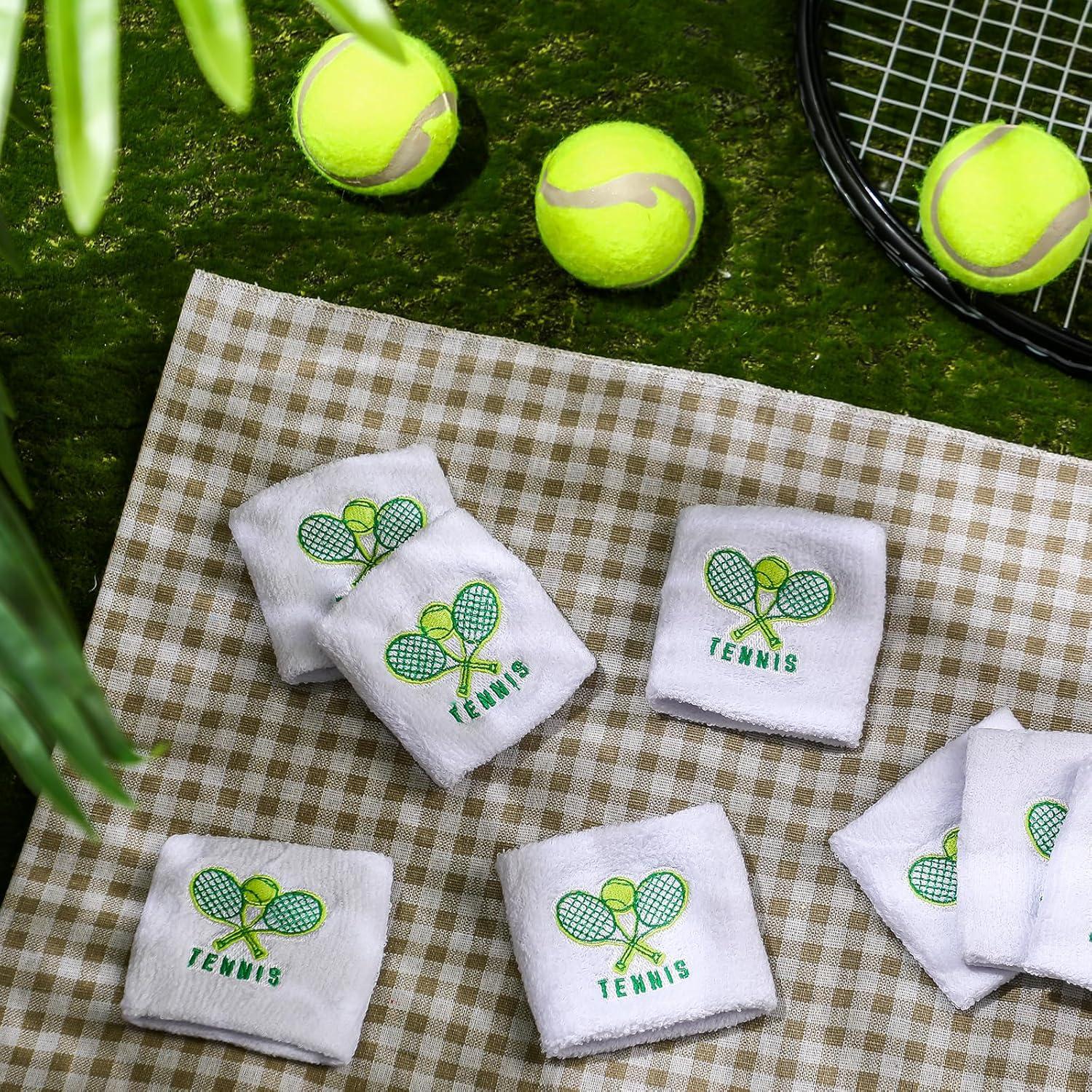 12 Muñequera de Tenis Vertintong - Banda de Sudor Unisex