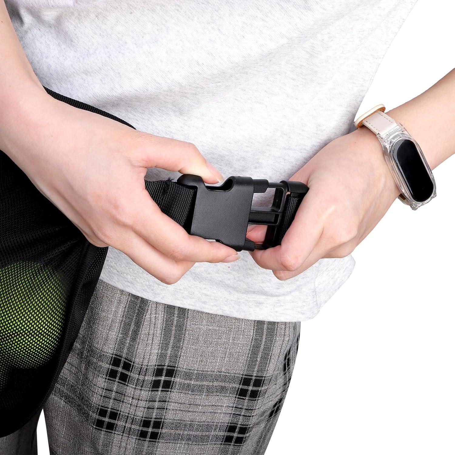 Tebery Bolsa de Cintura para Pelotas de Tenis 2 Piezas