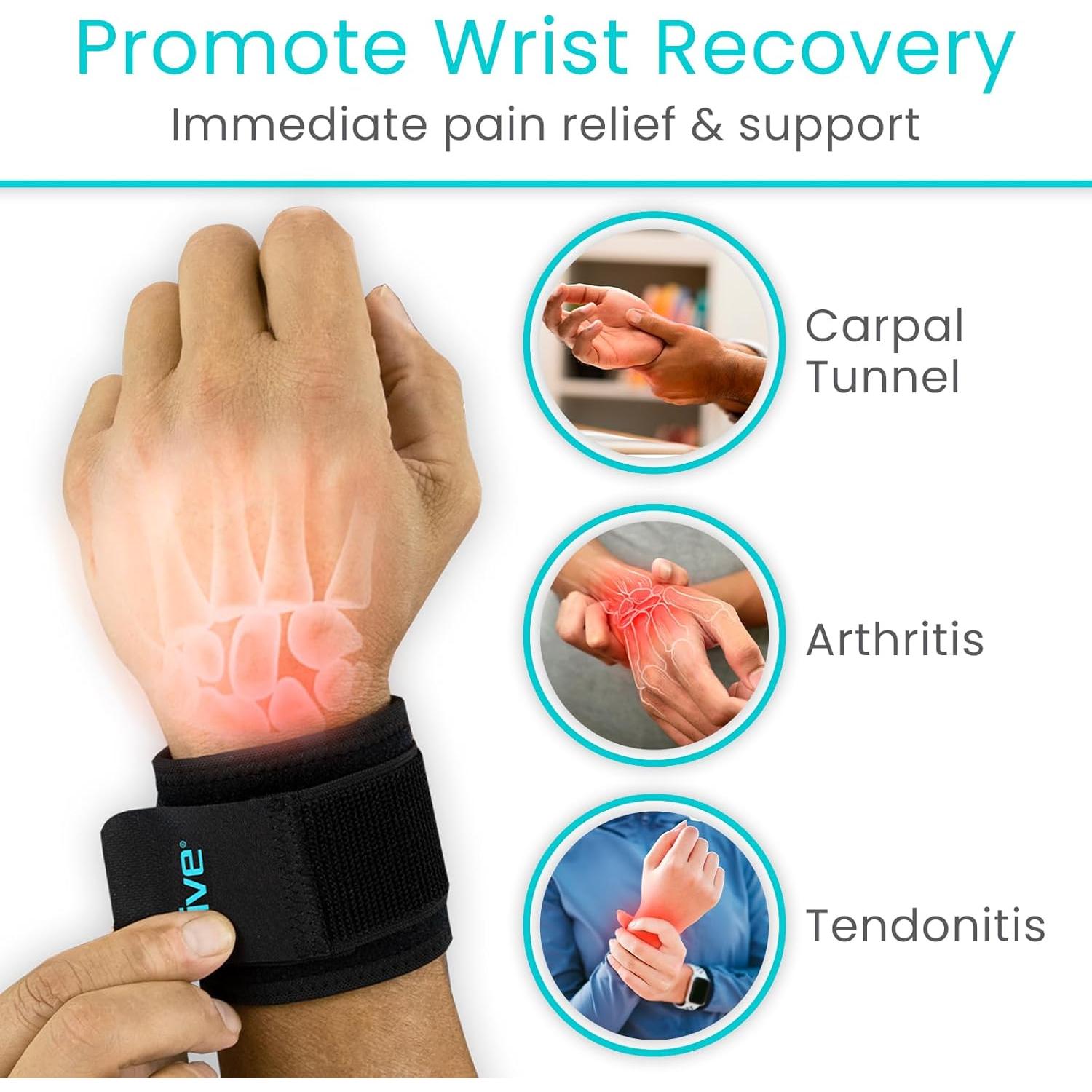 Soporte de Muñeca Vive - Compresión Ajustable para Deportes