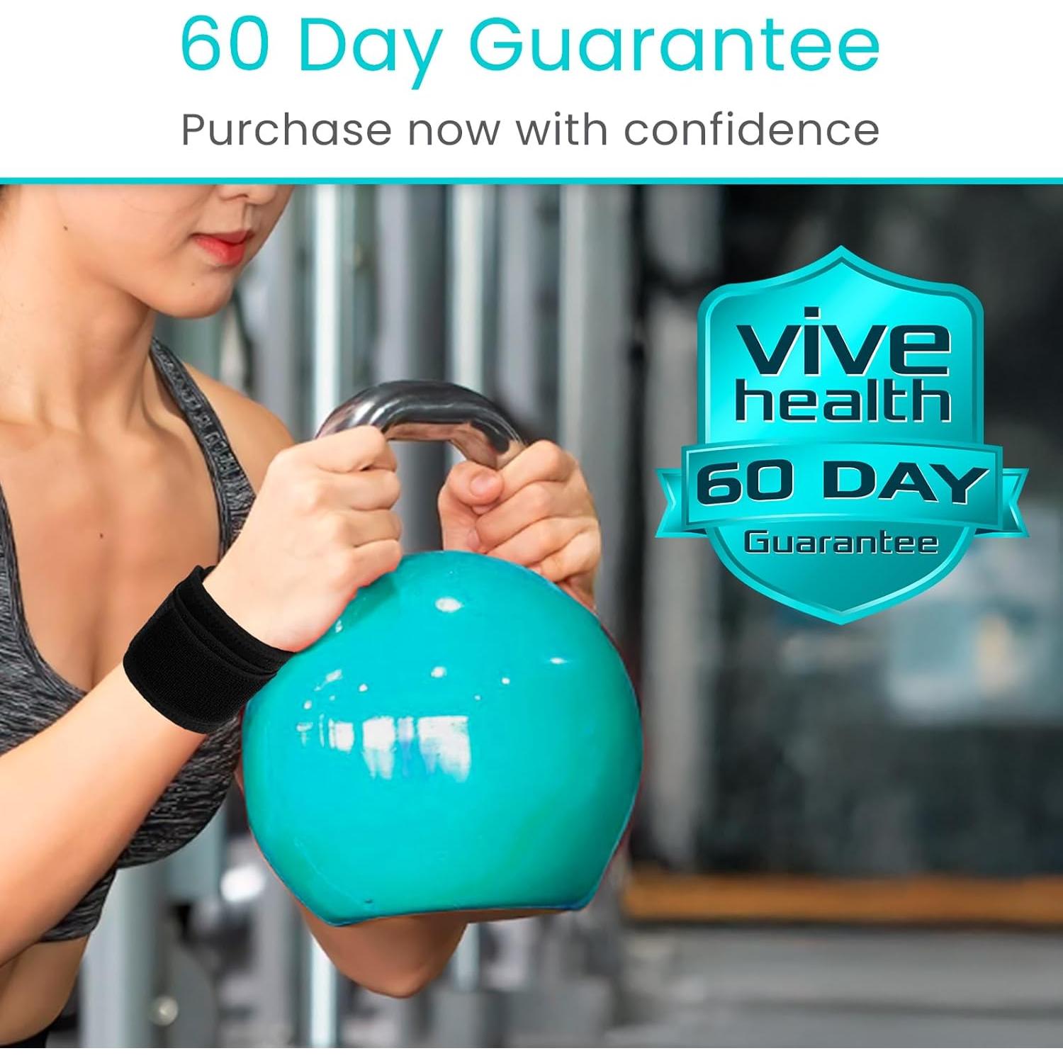 Soporte de Muñeca Vive - Compresión Ajustable para Deportes