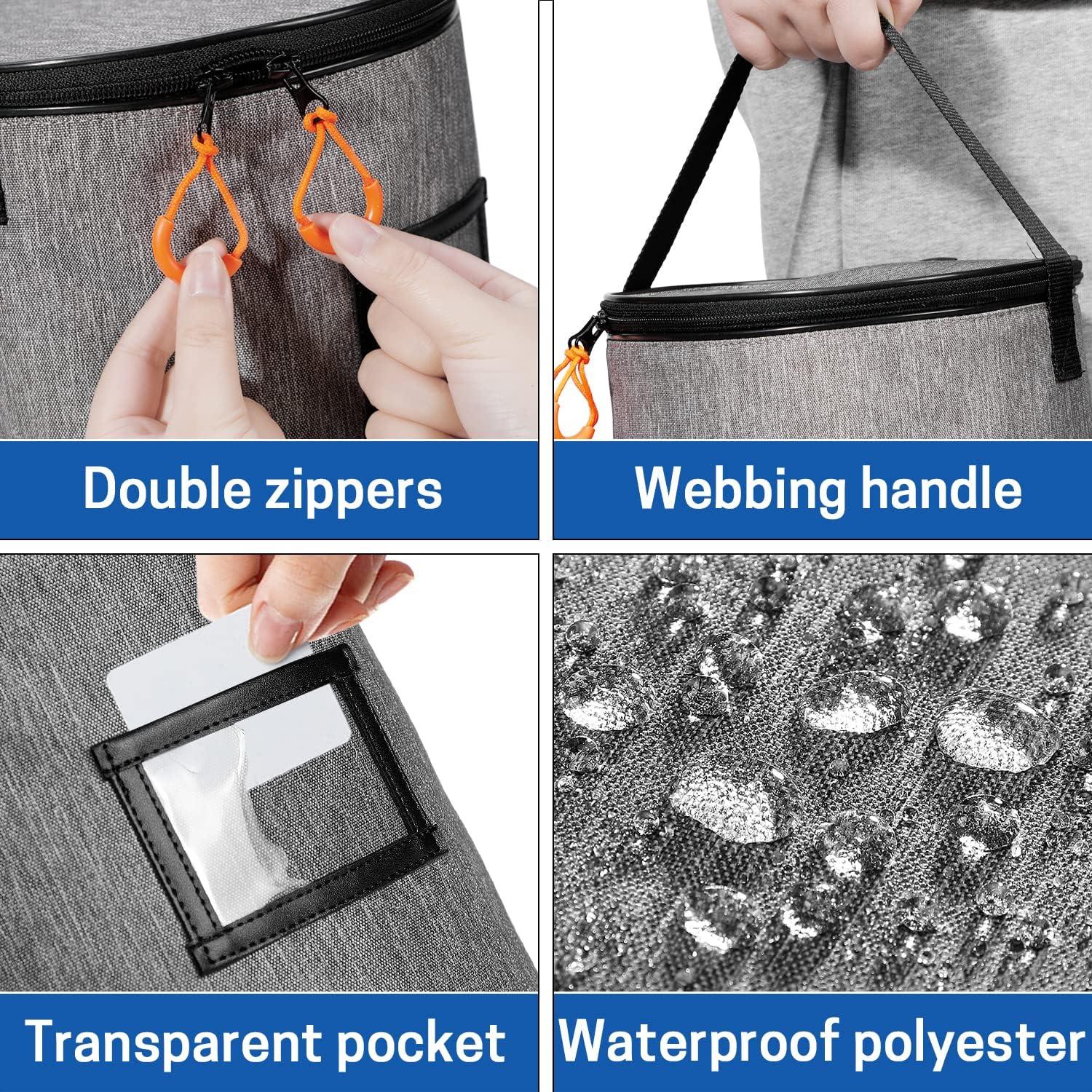 Cesta de Pelotas de Tenis VISEMAN 45 Pelotas Capacidad 36.8cm