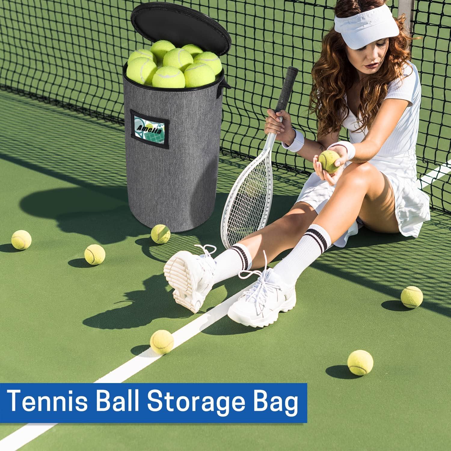 Cesta de Pelotas de Tenis VISEMAN 45 Pelotas Capacidad 36.8cm