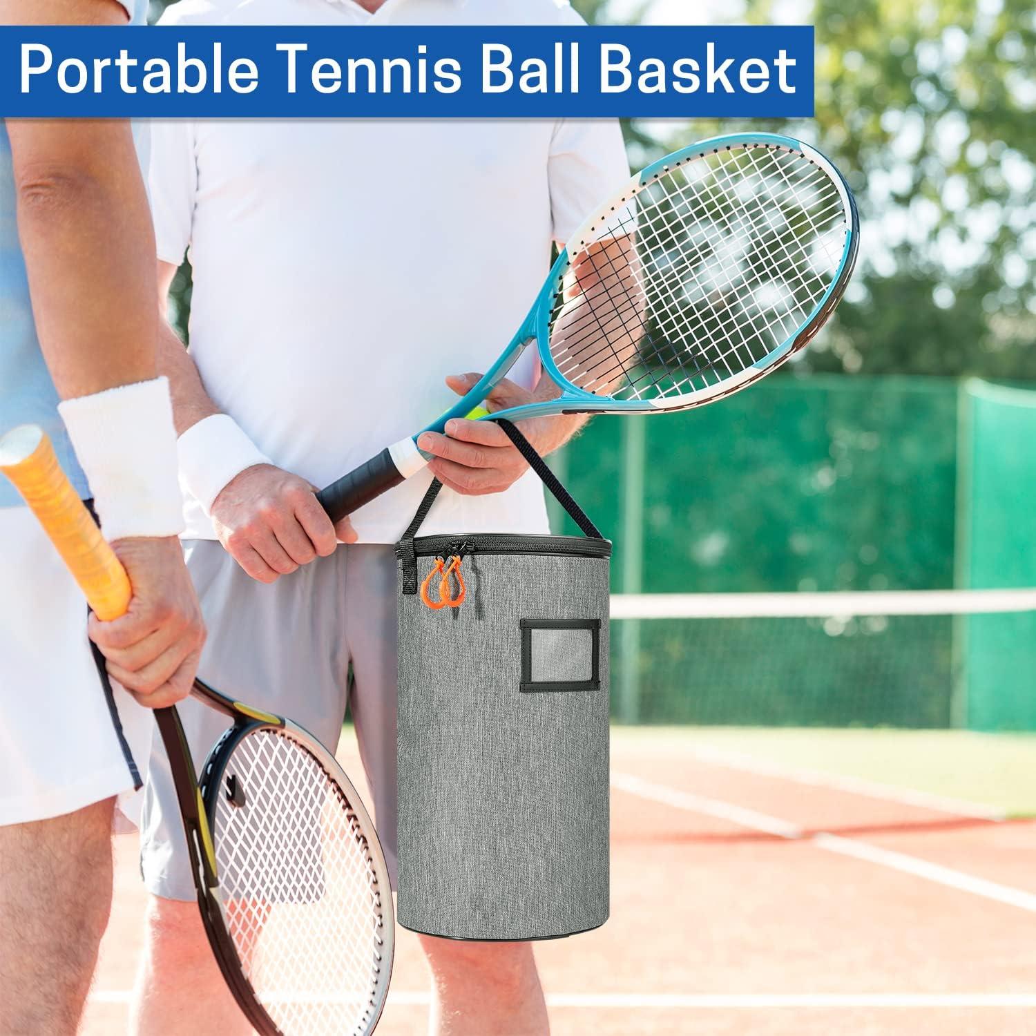 Cesta de Pelotas de Tenis VISEMAN 45 Pelotas Capacidad 36.8cm