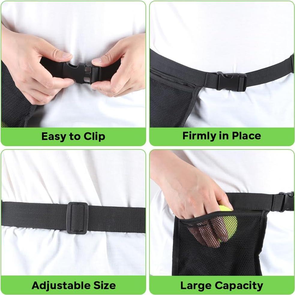 Soporte de Banda para Pelotas de Tenis JBM Ajustable Unisex