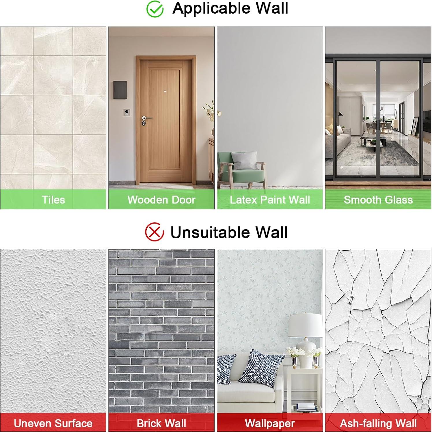 Espejo de Gimnasio en Casa VSAR 12Pcs 30.48x25.4cm Vidrio HD