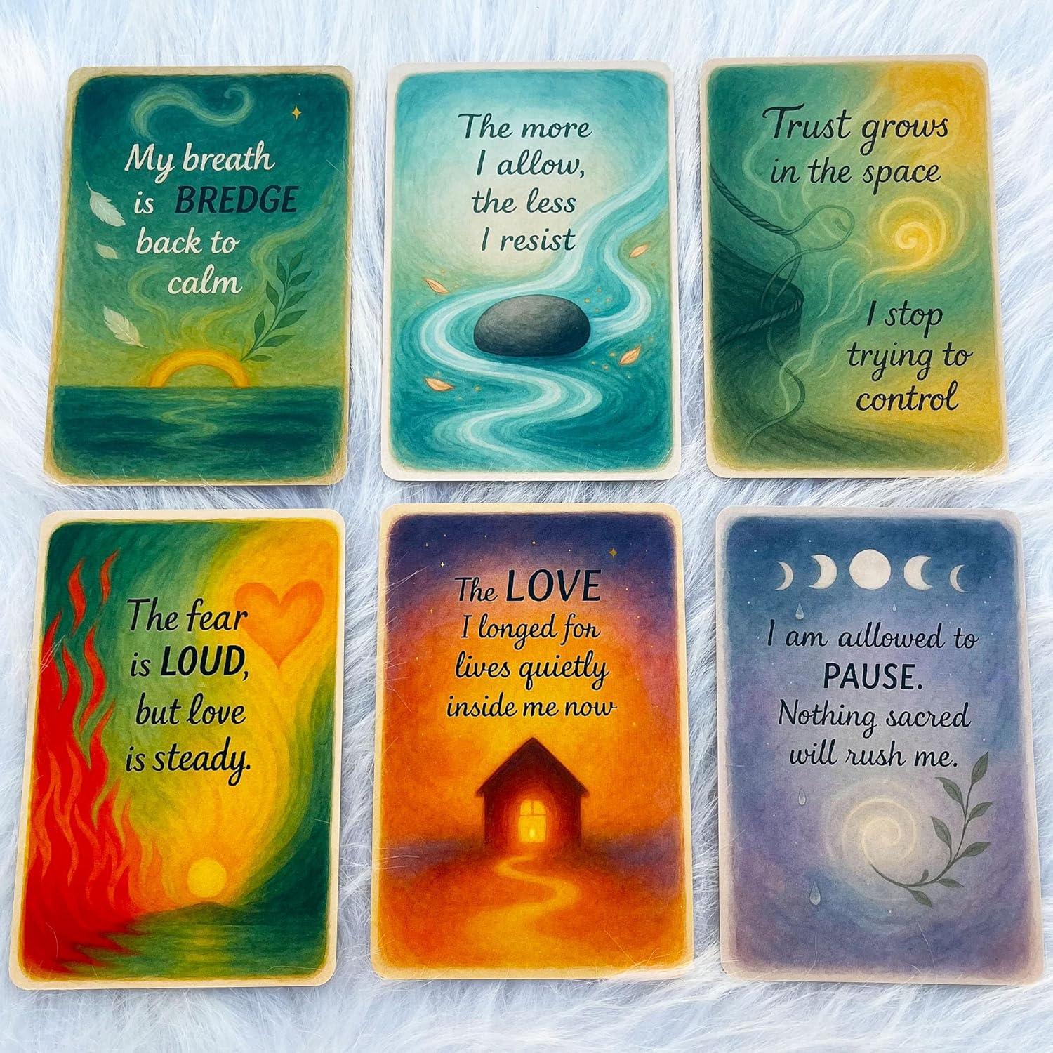 Cartas Oráculo de Sanación x50 - Afirmaciones para Principiantes