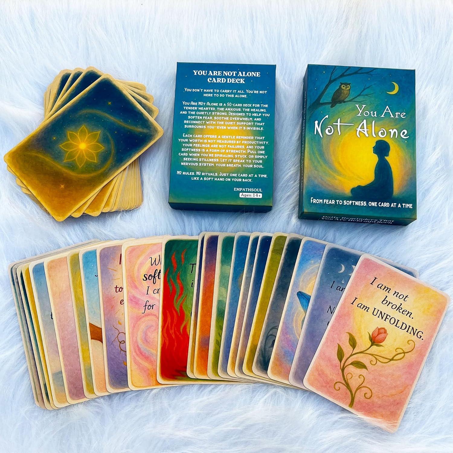 Cartas Oráculo de Sanación x50 - Afirmaciones para Principiantes