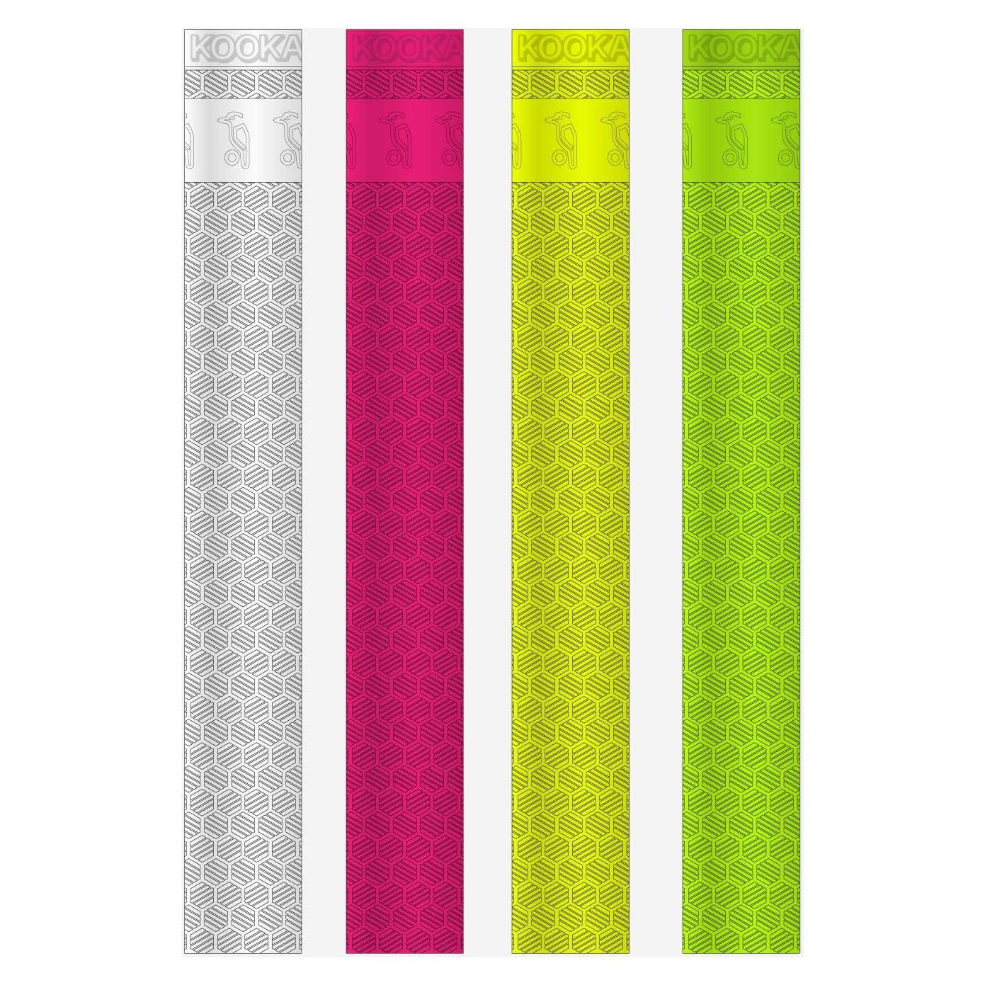 Empuñadura de Bate de Cricket Kookaburra Hexa - Color Lima