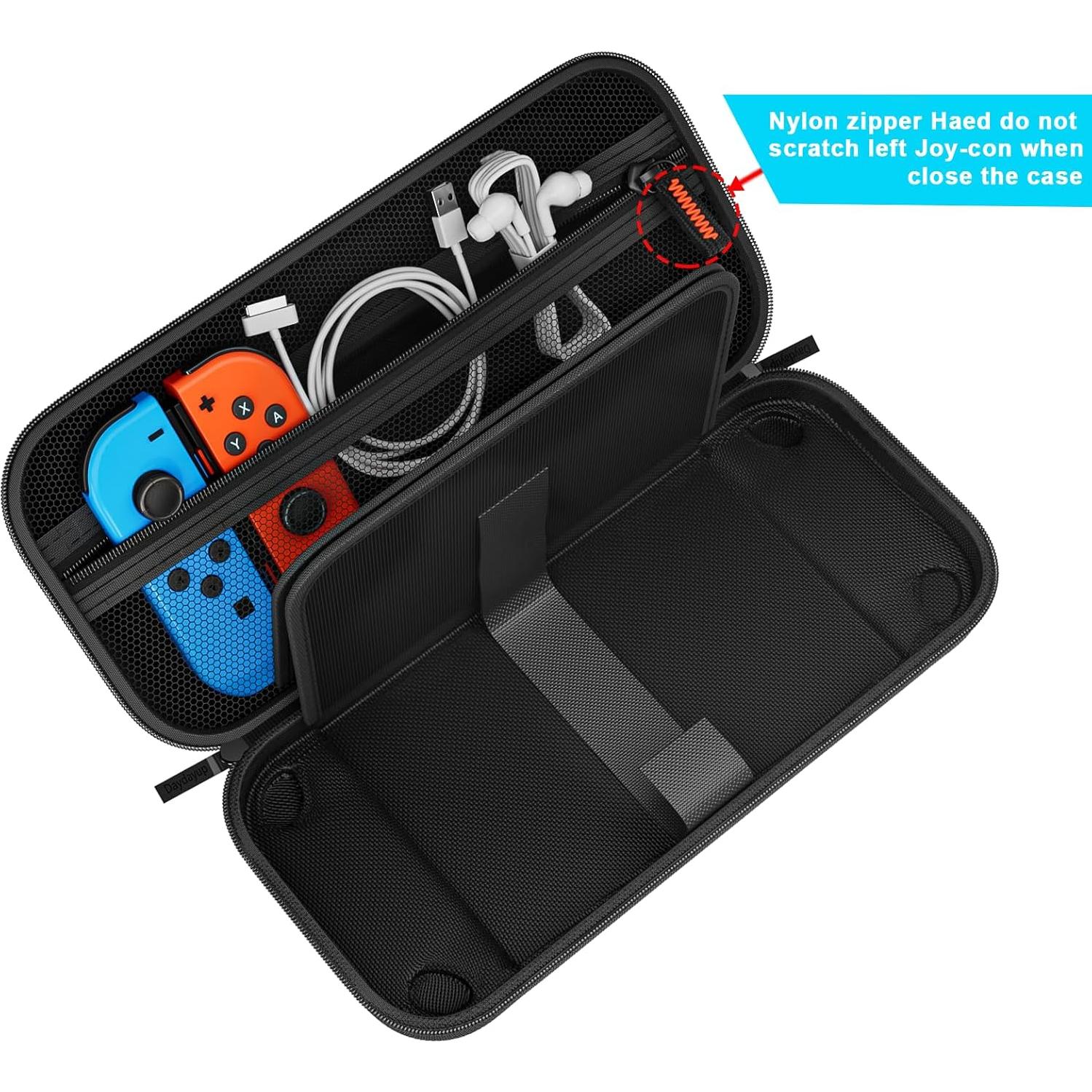 Funda de Transporte Daydayup para Nintendo Switch OLED 20 Cartuchos