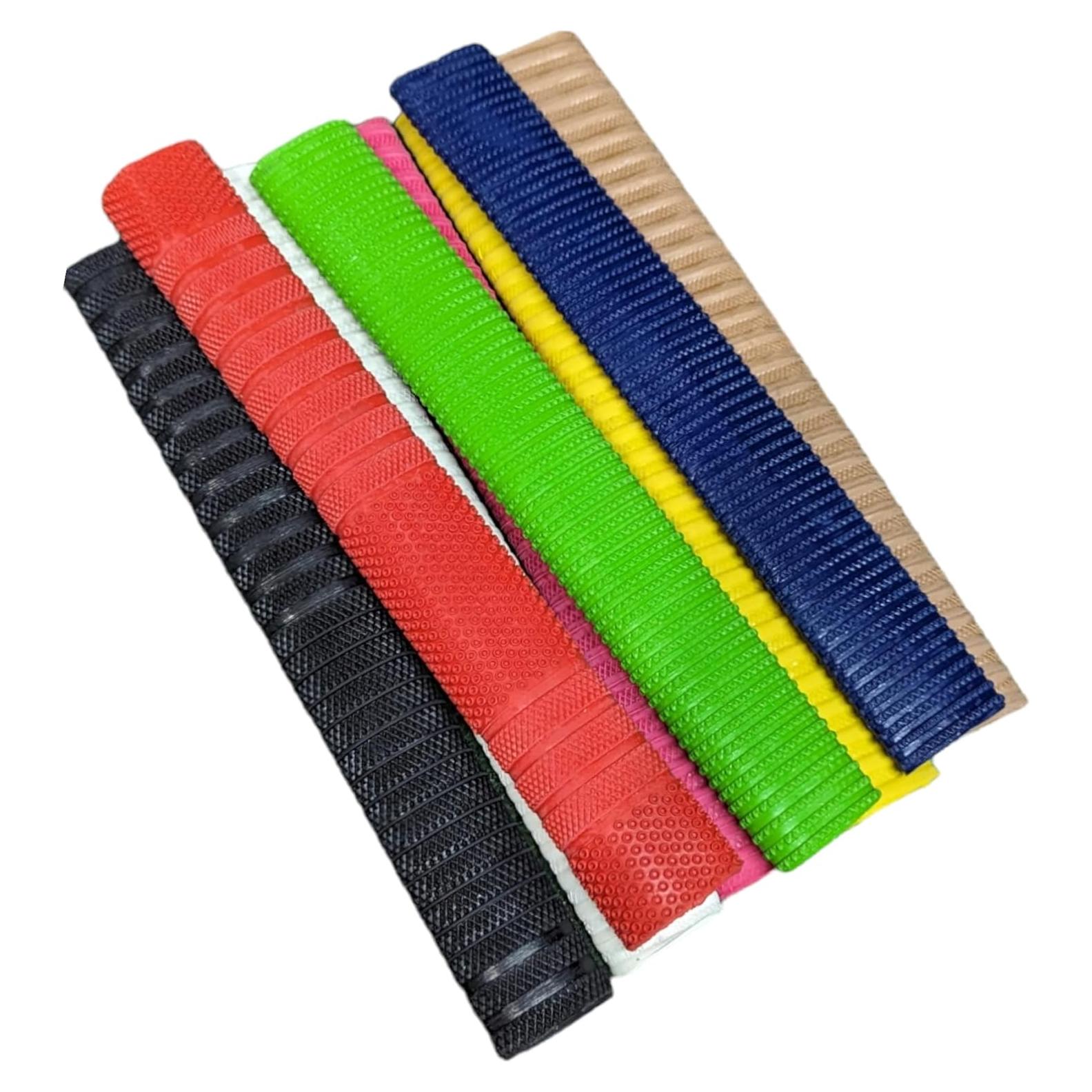 Empuñaduras de Bate de Cricket Bratla - Goma Premium, Paquete de 4